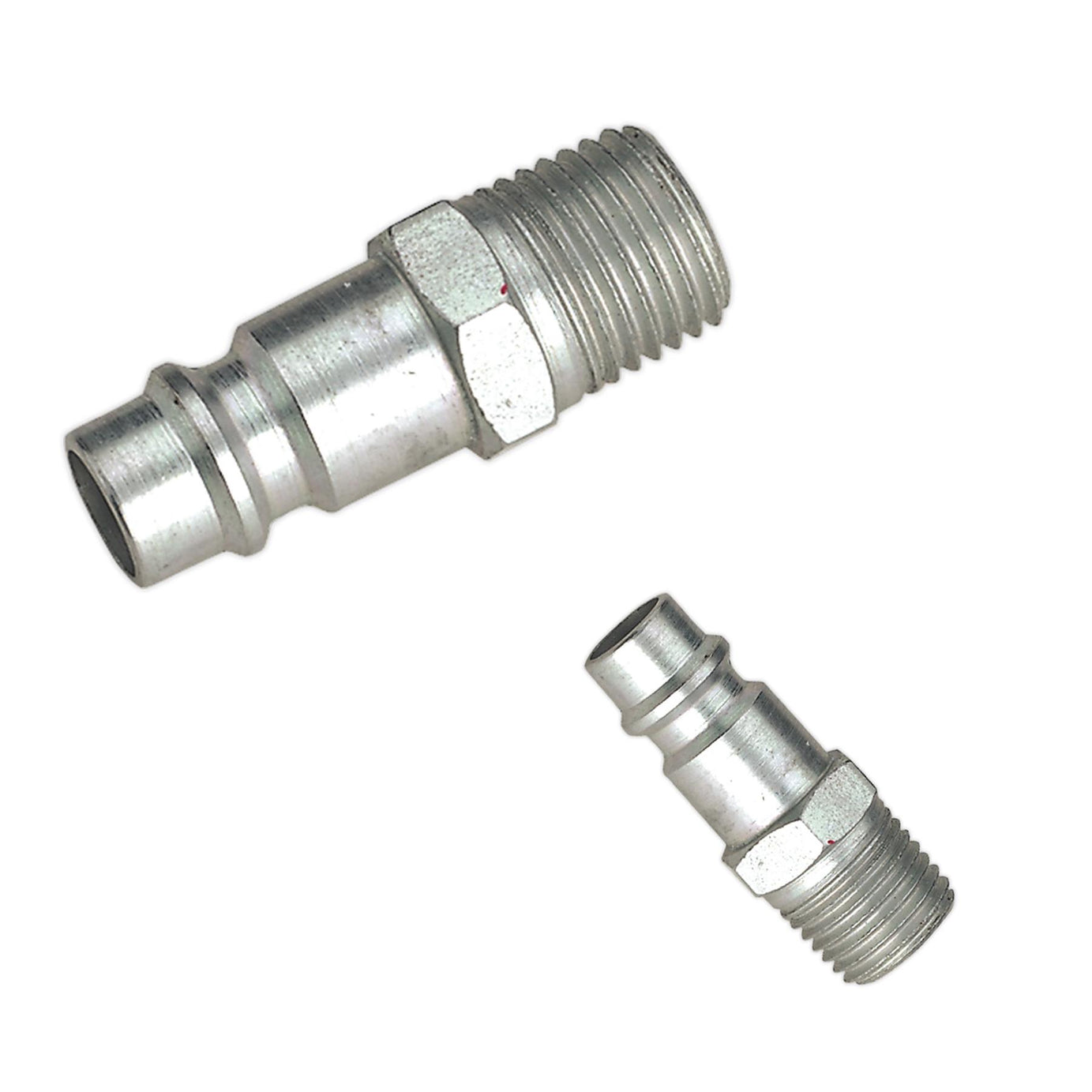 Sealey Screwed Adaptor Male 1/4"BSPT Pack of 2