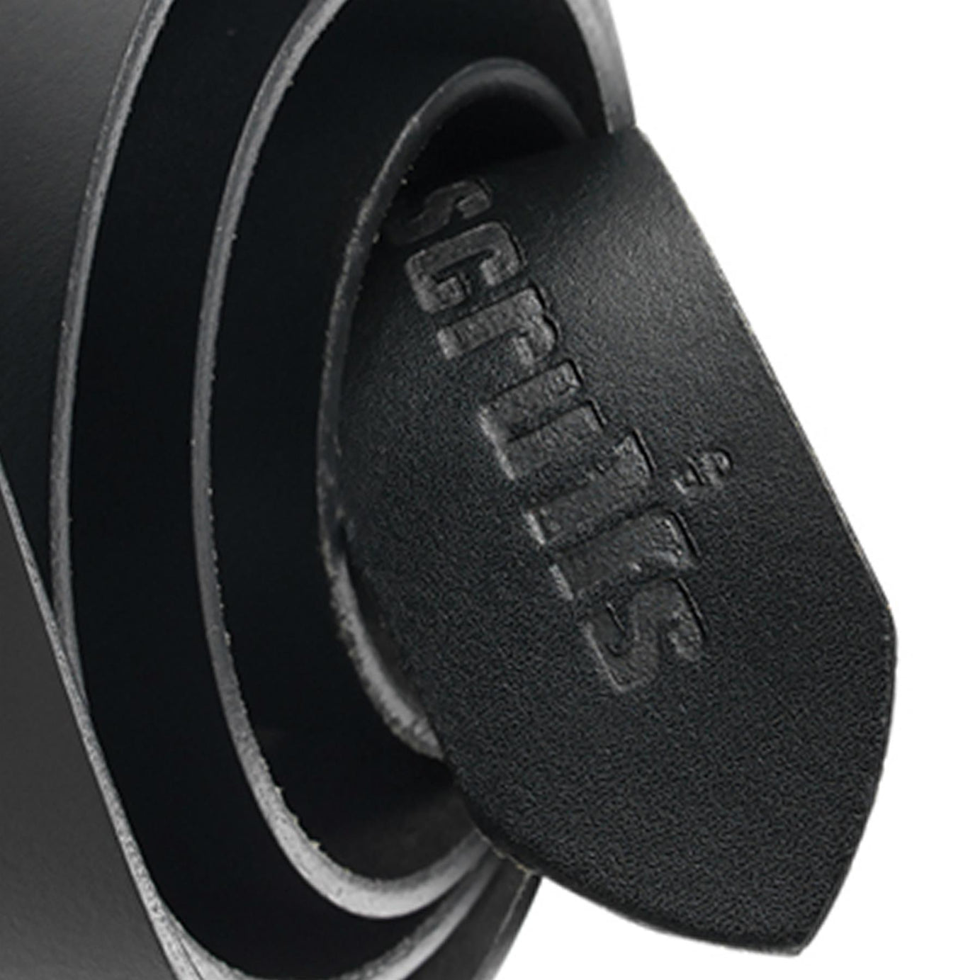 SCRUFFS Trade Adjustable Leather Work Belt Black Size L (34-38")