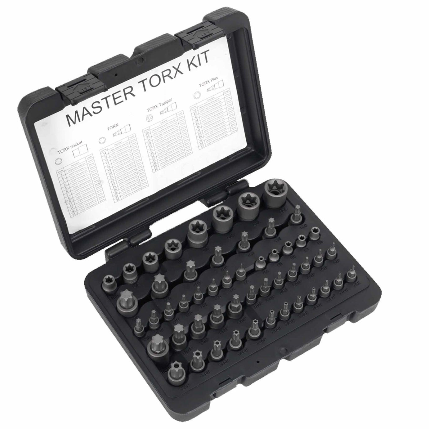 TRX-Star* Master Socket Set 52pc 1/4", 3/8" & 1/2"Sq Drive. Sealey