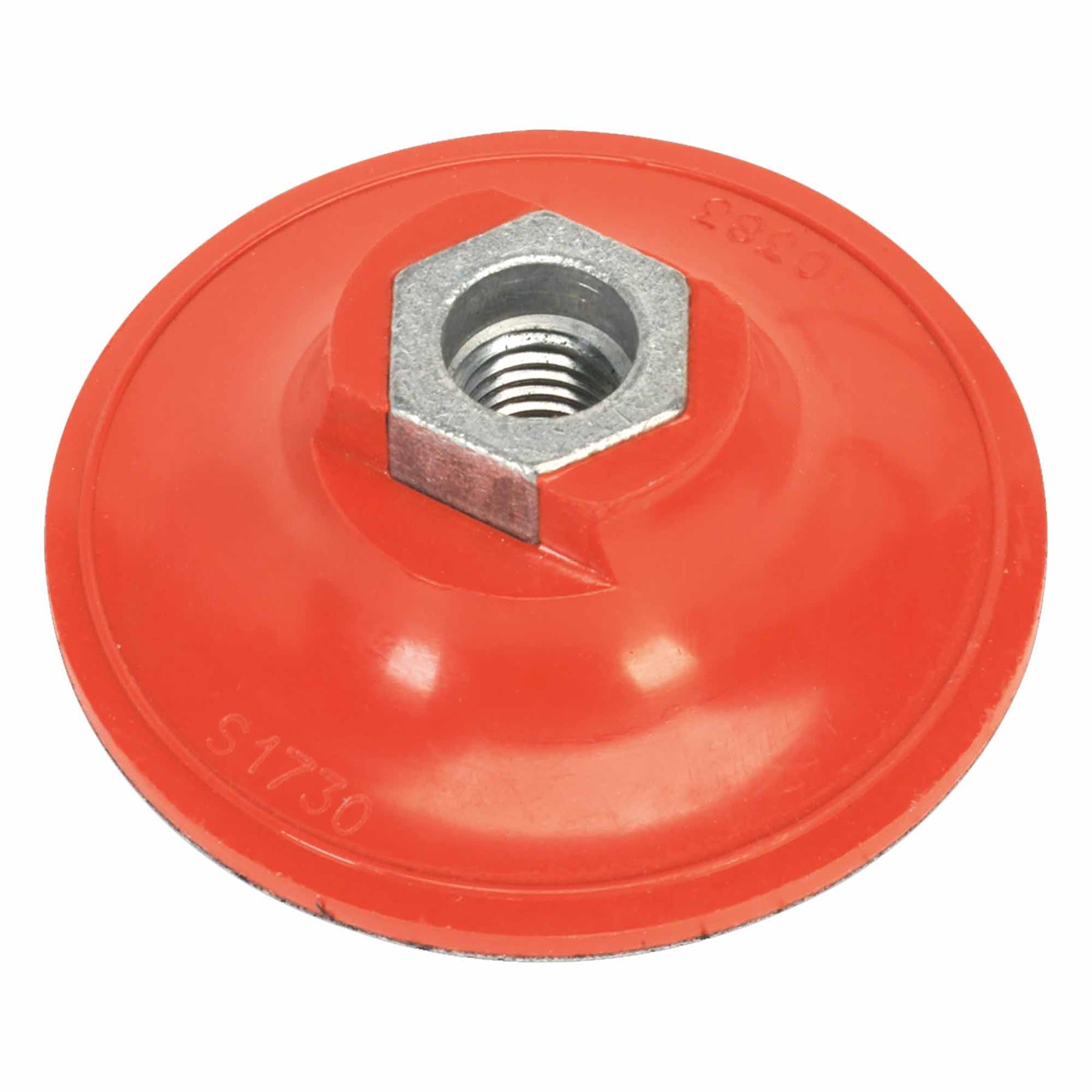Hook & Loop Backing Pad 75mm M14 x 2mm. Sealey