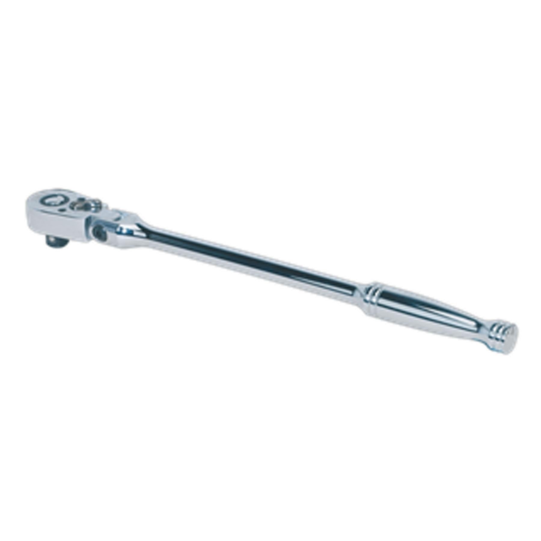 Sealey Ratchet Wrench Flexi-Head 300mm 3/8"Sq Drive Pear-Head
