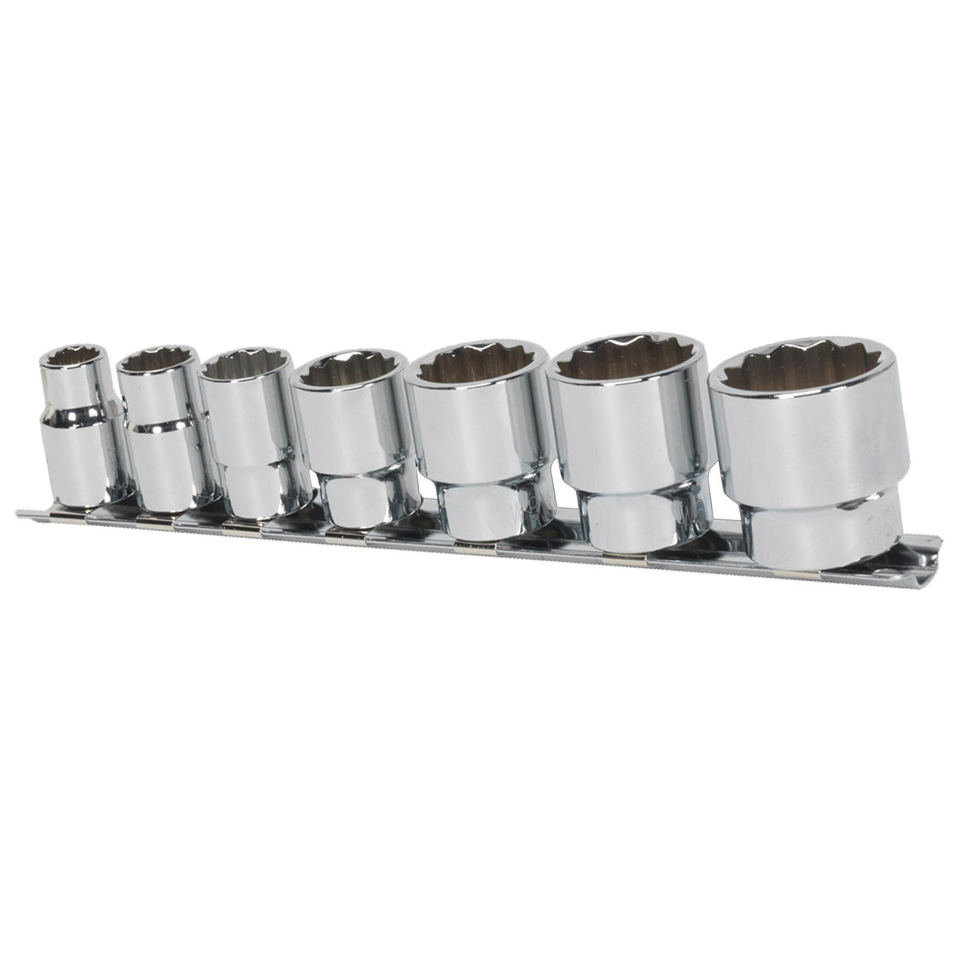 Sealey Socket Set 7pc 3/8"Sq Drive Whitworth