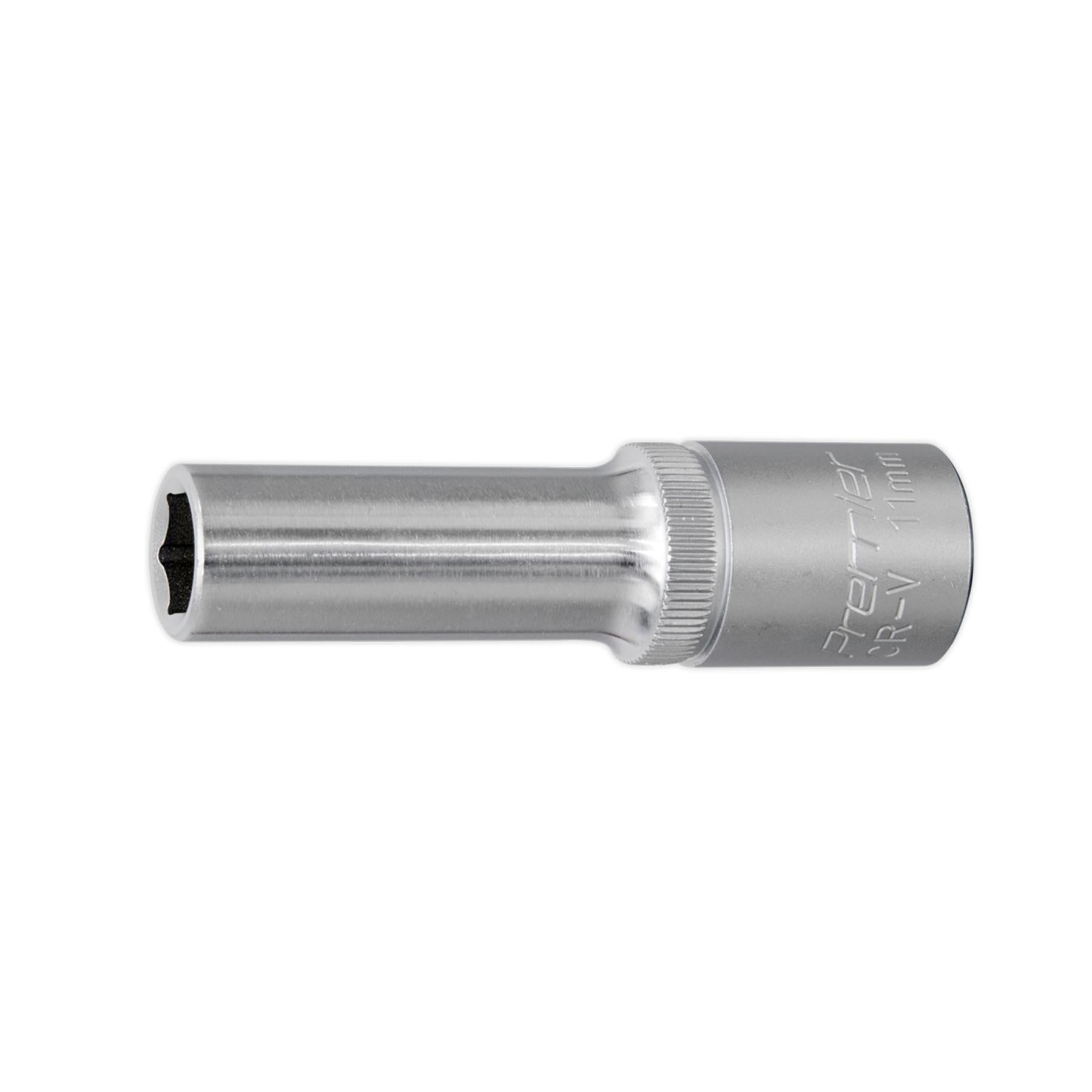 Sealey WallDrive Socket 11mm Deep 1/2"Sq Drive