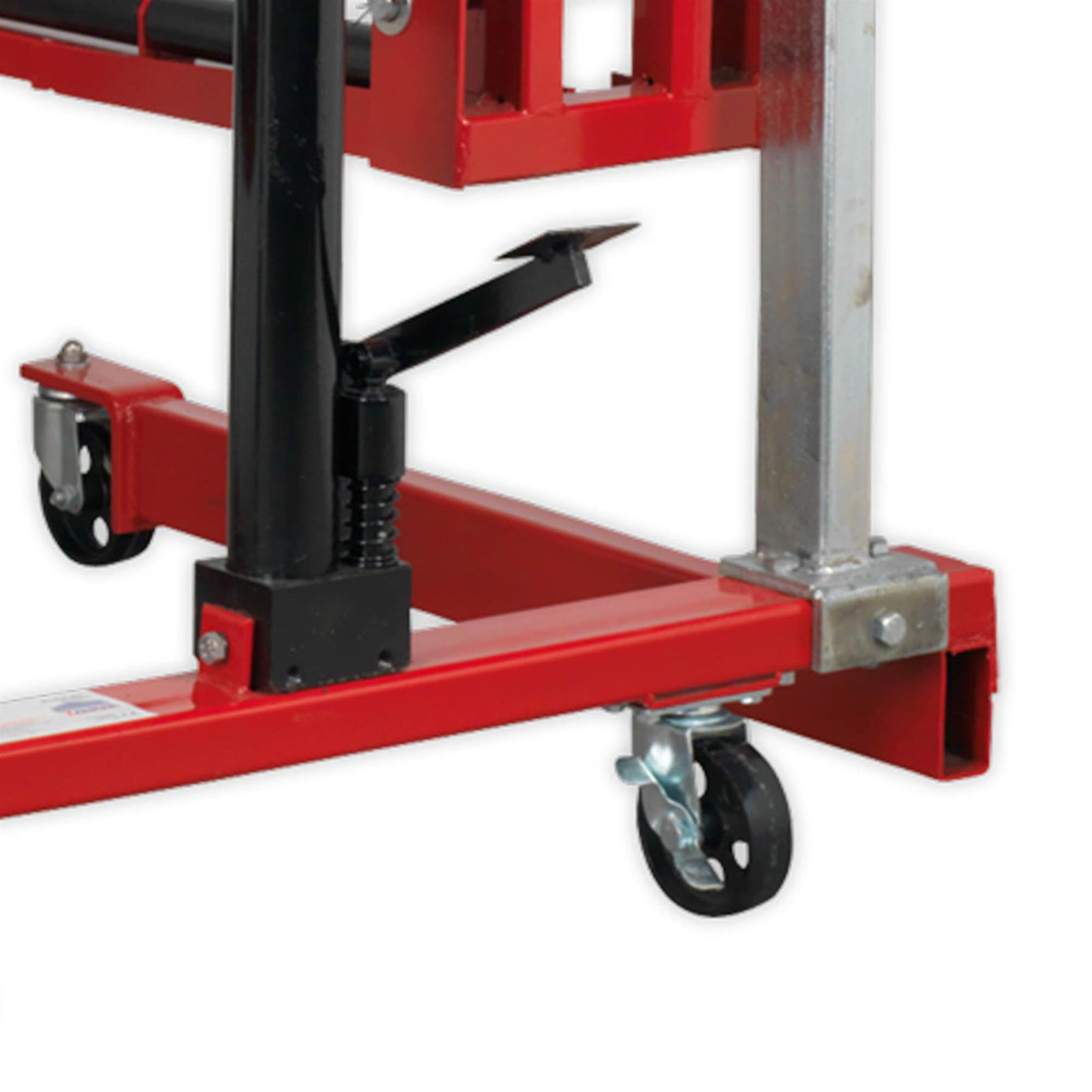 Sealey Wheel Removal Trolley 500kg Adjustable Width
