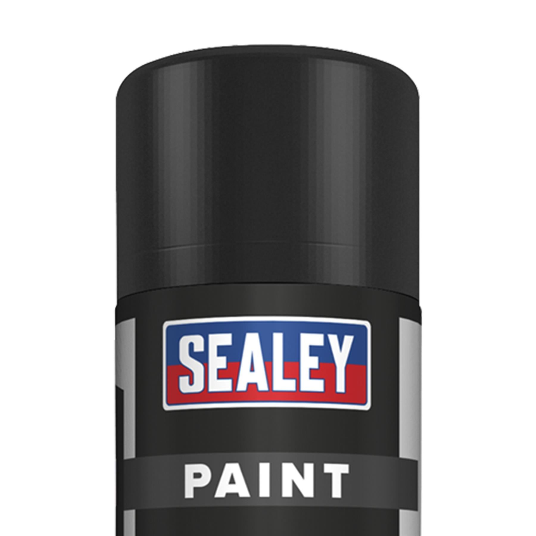 Sealey Black Matt Paint 500ml Single