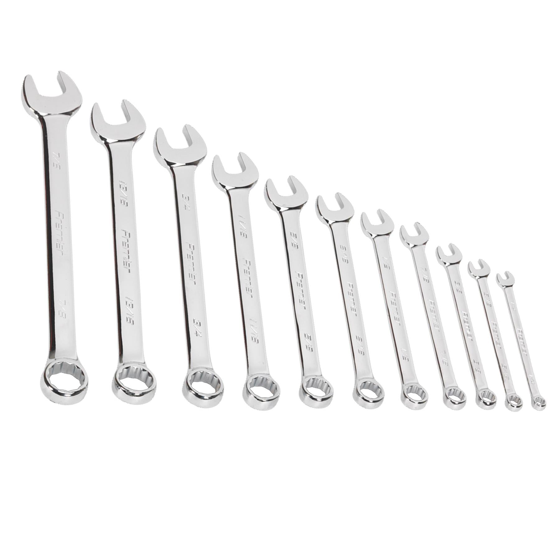 Sealey Combination Spanner Set 11pc Imperial