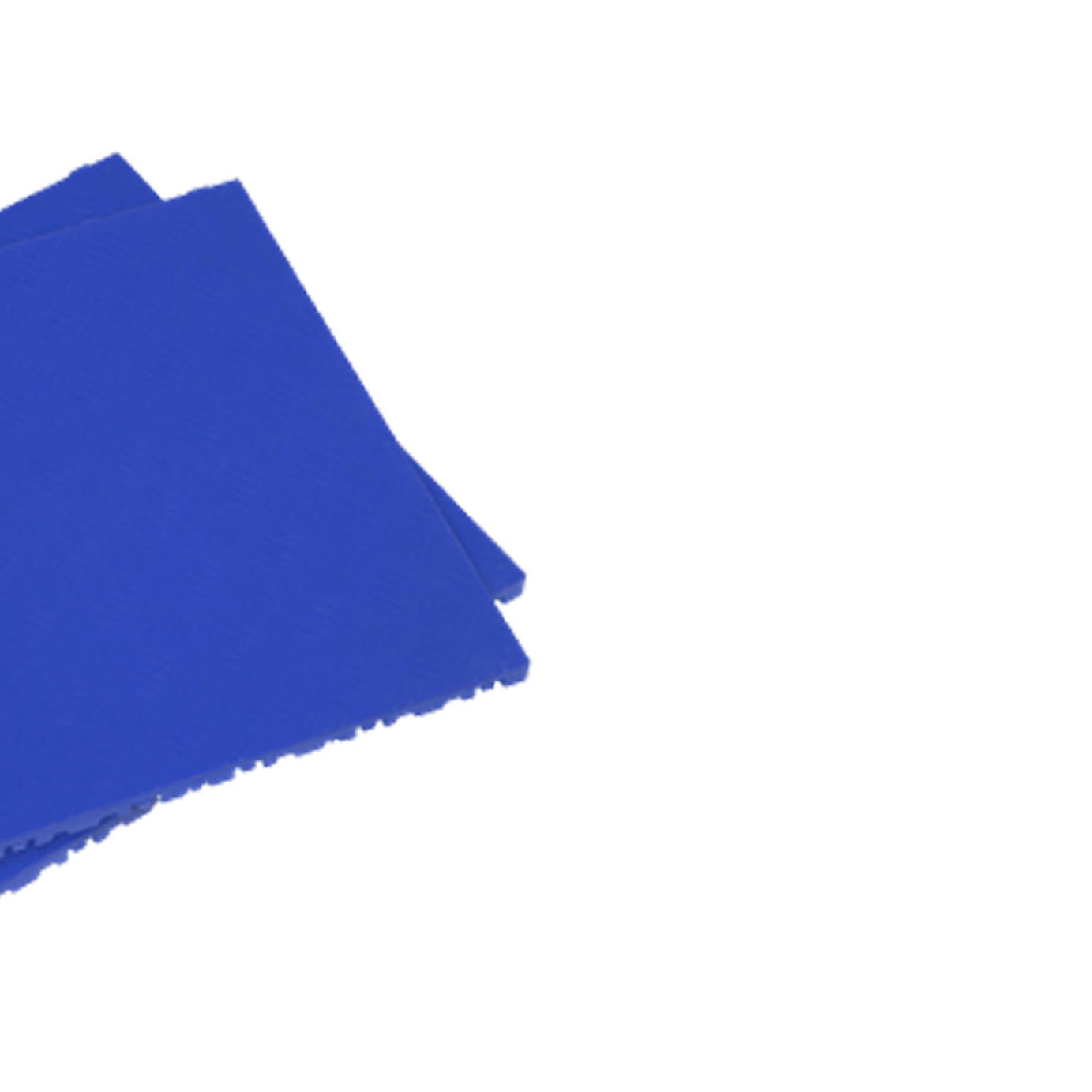 Sealey Polypropylene Floor Tile - Blue Treadplate 400x400mm Pk of 9