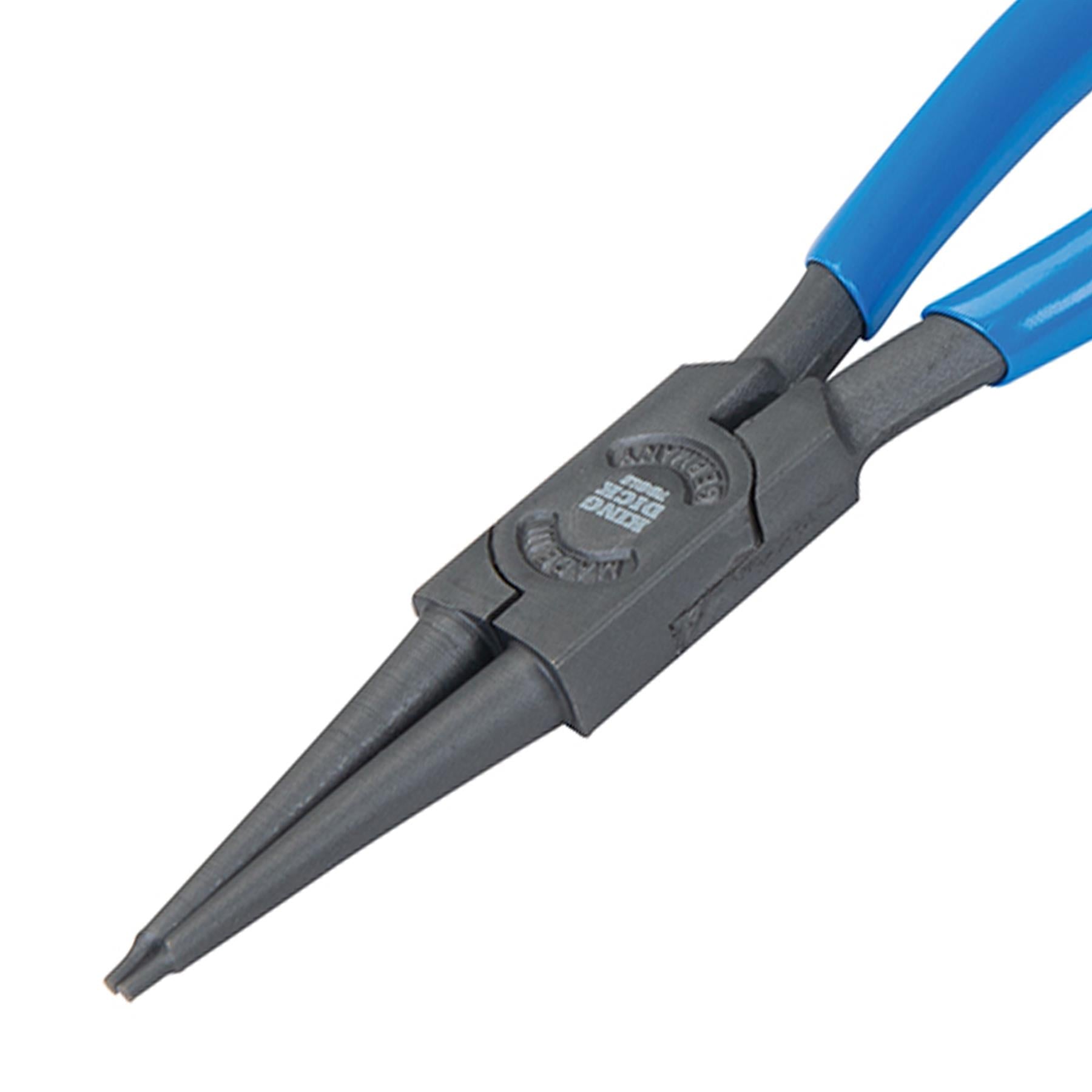 King Dick Inside Circlip Pliers Straight Soft-grip handles 220mm