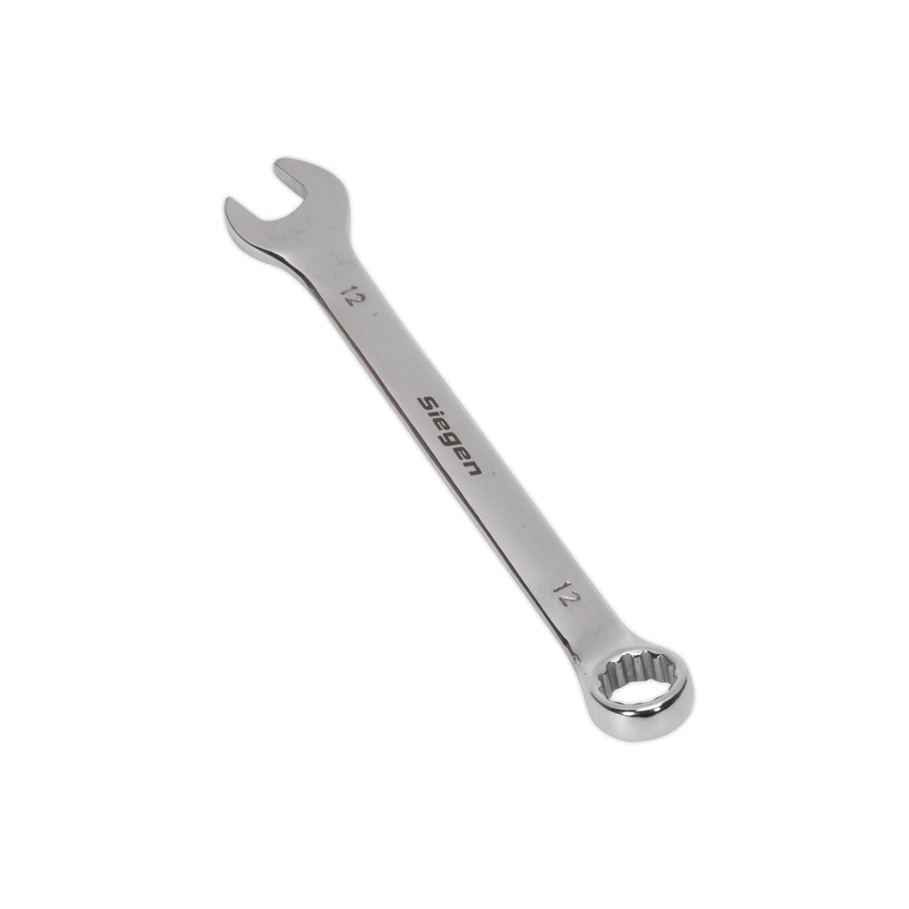 Sealey Combination Spanner 12mm Chrome Vanadium Steel