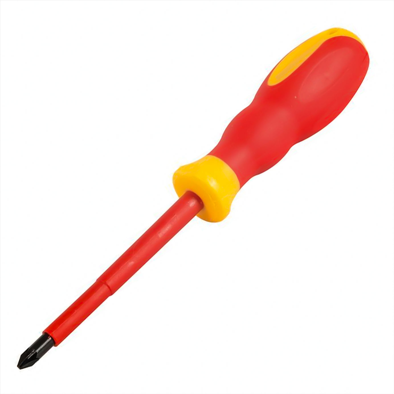 VDE Soft-Grip Electricians Screwdriver Pozidriv Ergonomic Handles PZ2 x 100mm