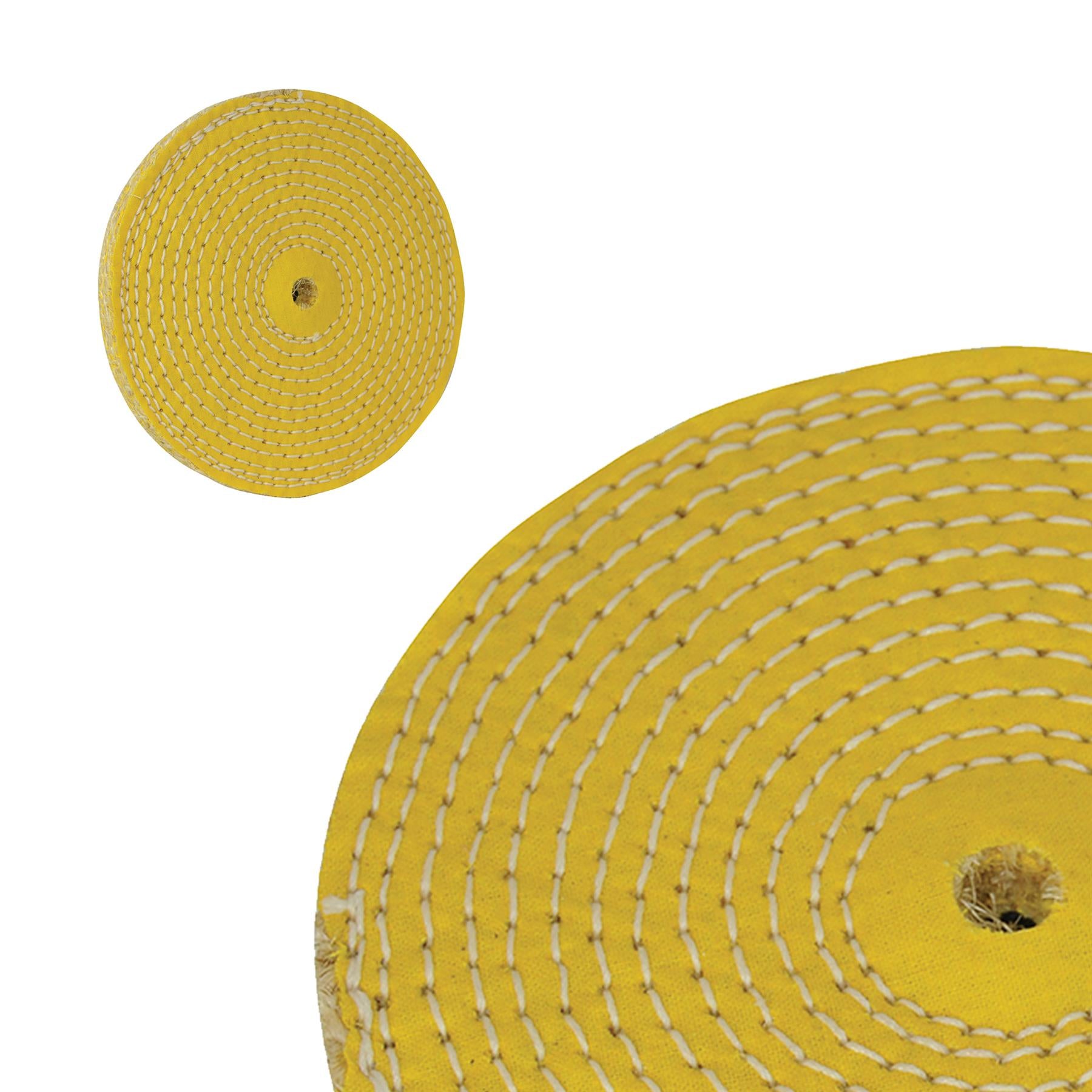 Sisal Buffing Wheel 150mm - Buffing Wheel Hard Wheel For Burnishing New