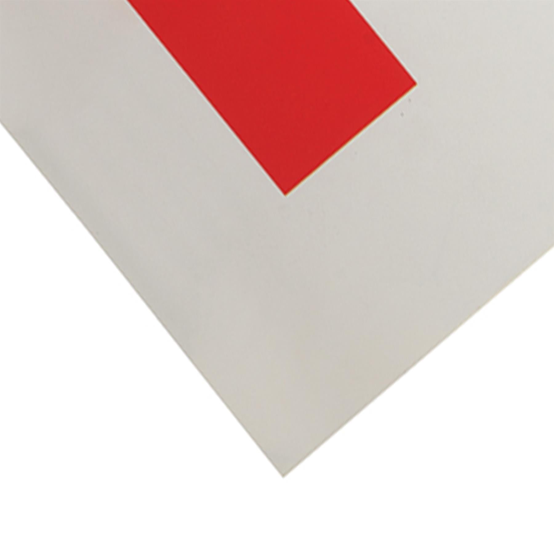 2Pce Magnetic 'L' Plates - Learner Learning Driver Safety Driving Test