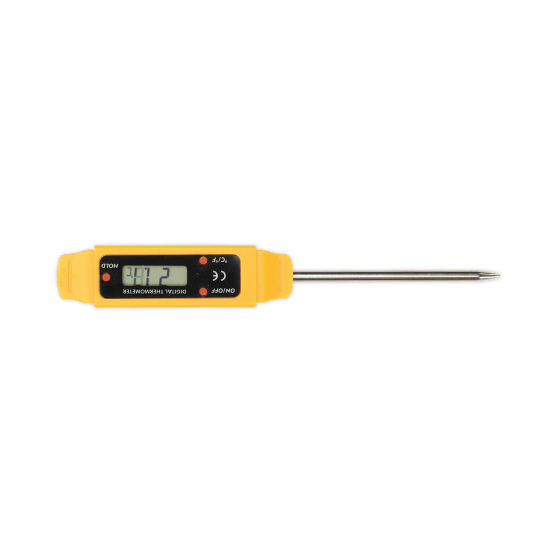 Sealey Mini Digital Thermometer Measuring Both °C and °F