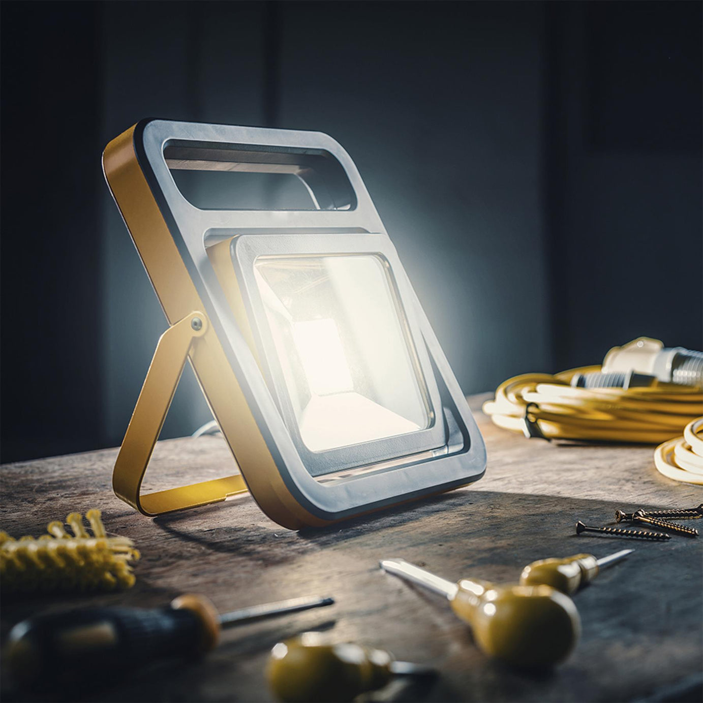 Slimline LED Floodlight 240V 30W Security Flood Light Warm Cool