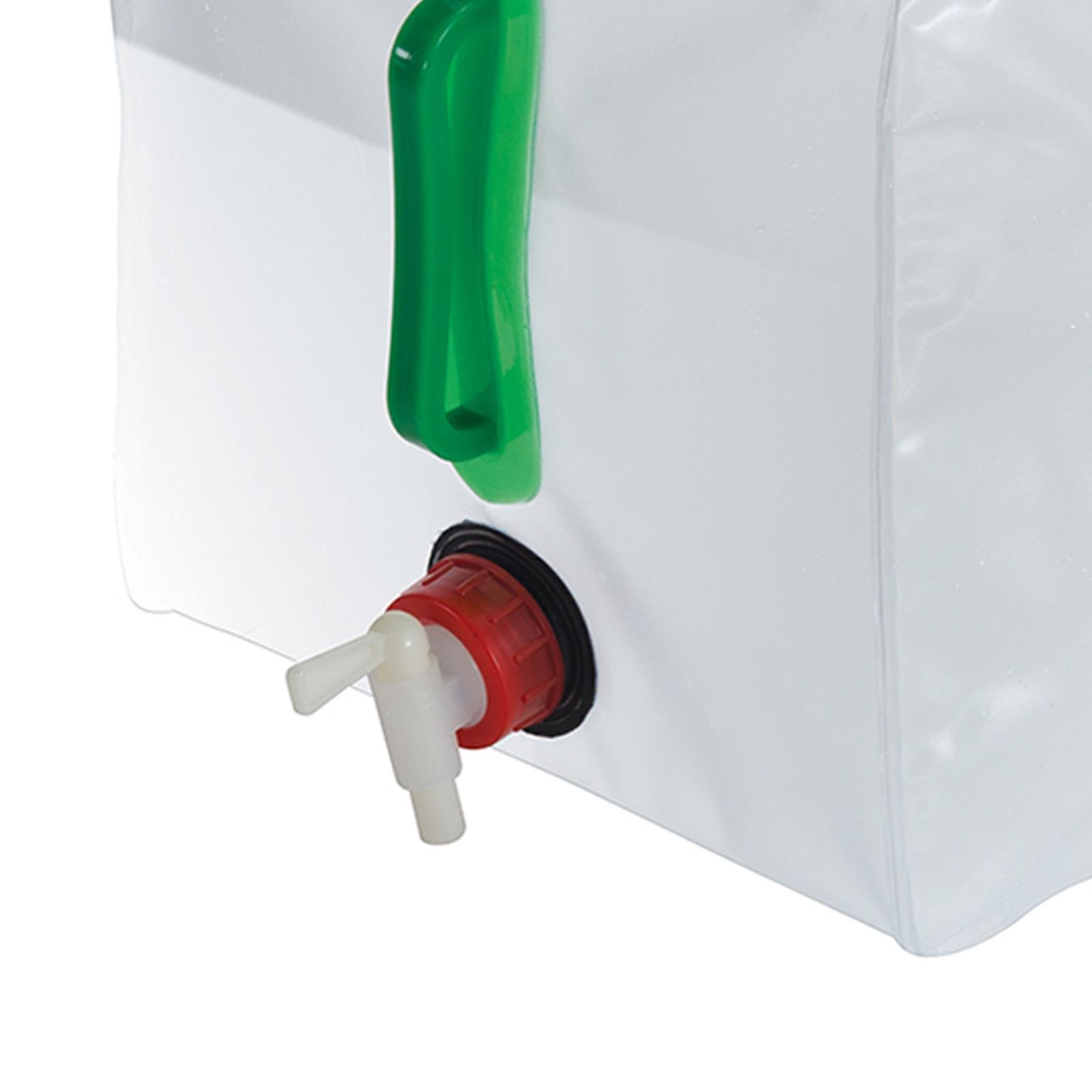 Collapsible Water Container - 20Ltr Easy To Store Sturdy Top And Side Handle