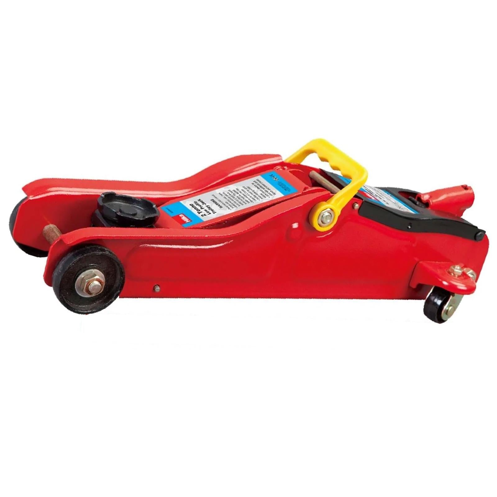 Compact 2 Tonne Low Profile Trolley Jack