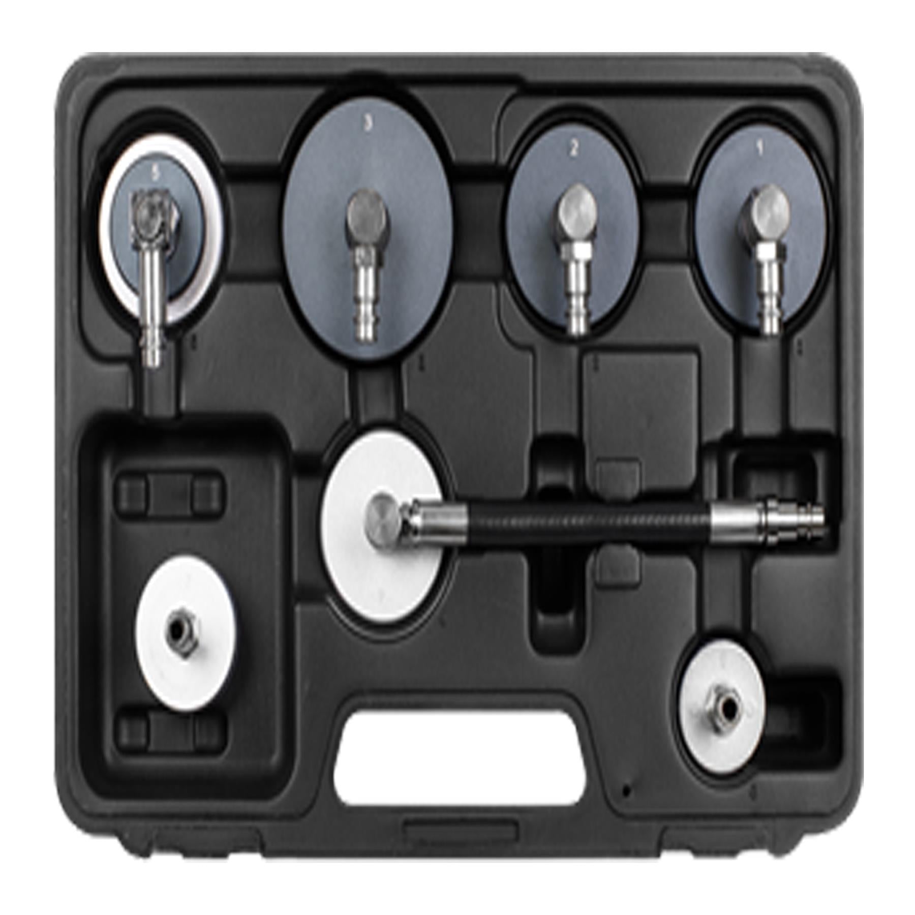 Sealey 7pc Brake & Clutch Pressure Bleeder Cap Set
