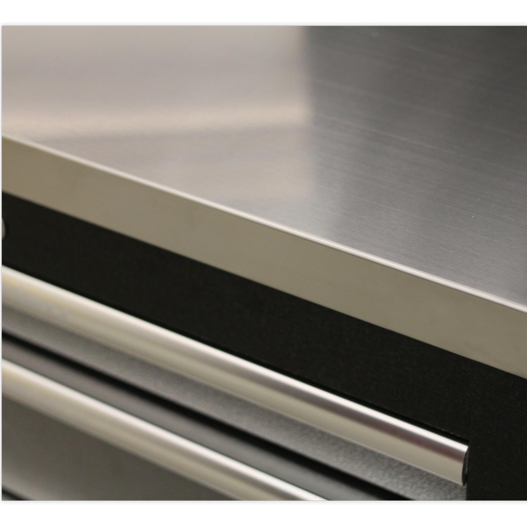 Sealey Stainless Steel Worktop  Base cabinets 2040mm APMS50SSC