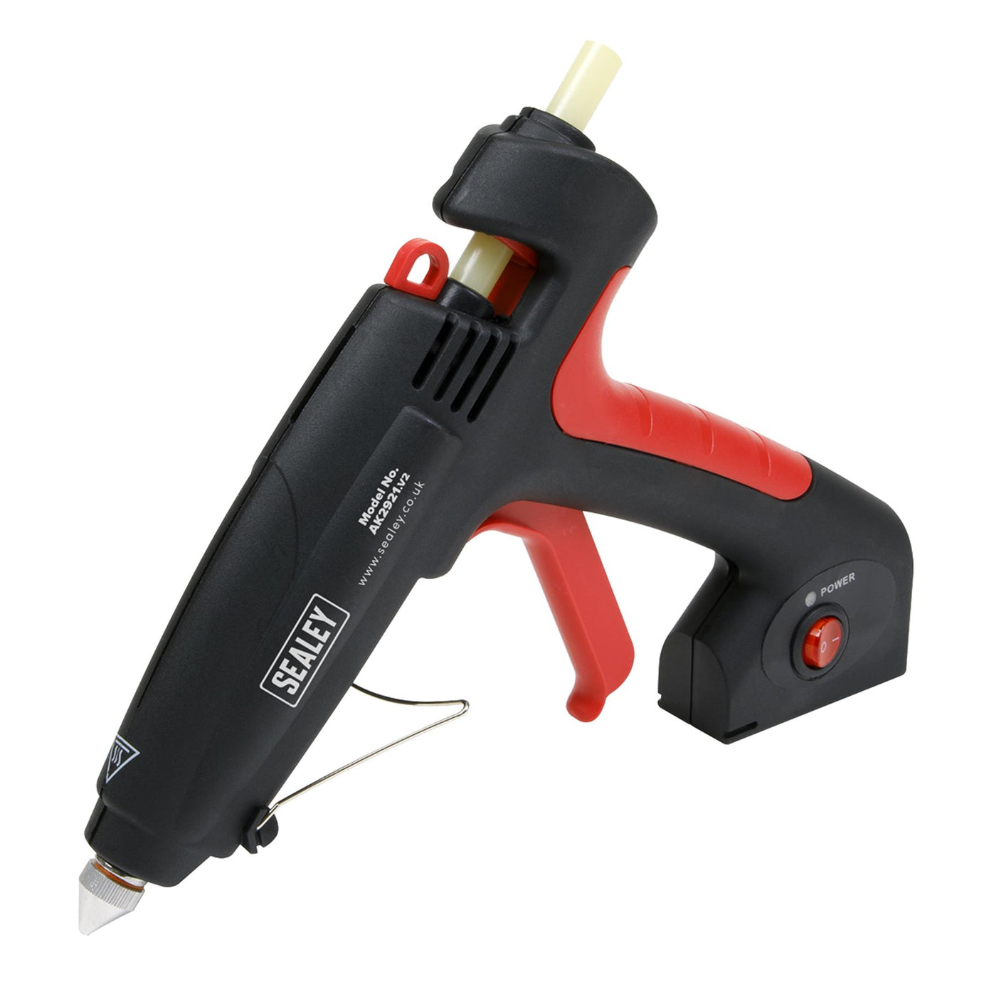 Sealey Hot Glue Gun Professional 450W 230V Electric Trigger Adhesive Quick Melt