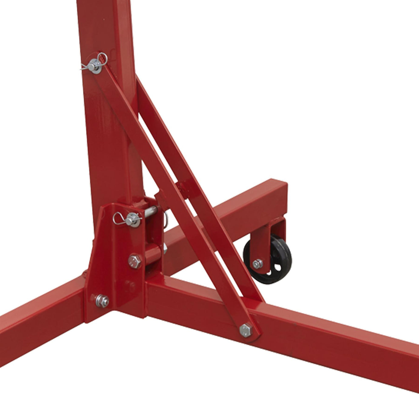 Sealey Folding 360º Rotating Engine Stand with Geared Handle Drive, 450kg Capacity