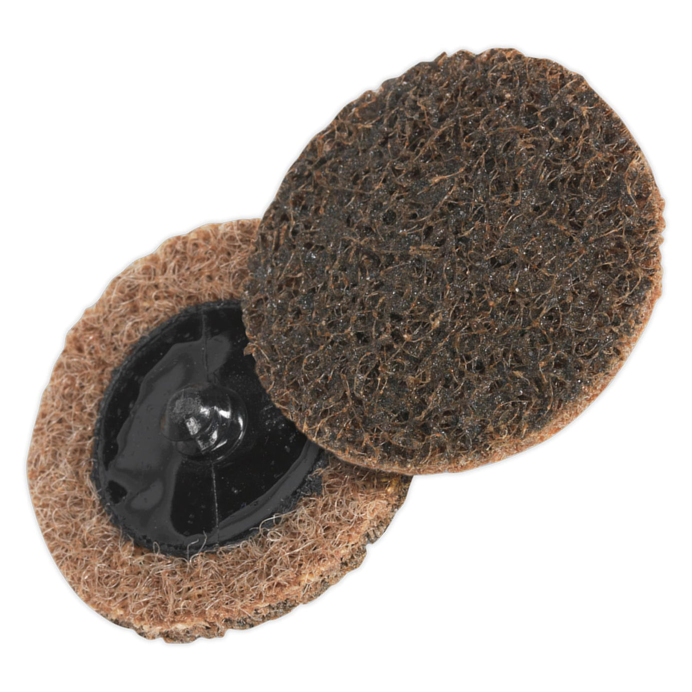 Sealey Quick-Change Preparation Pad 50mm Coarse Pack of 10