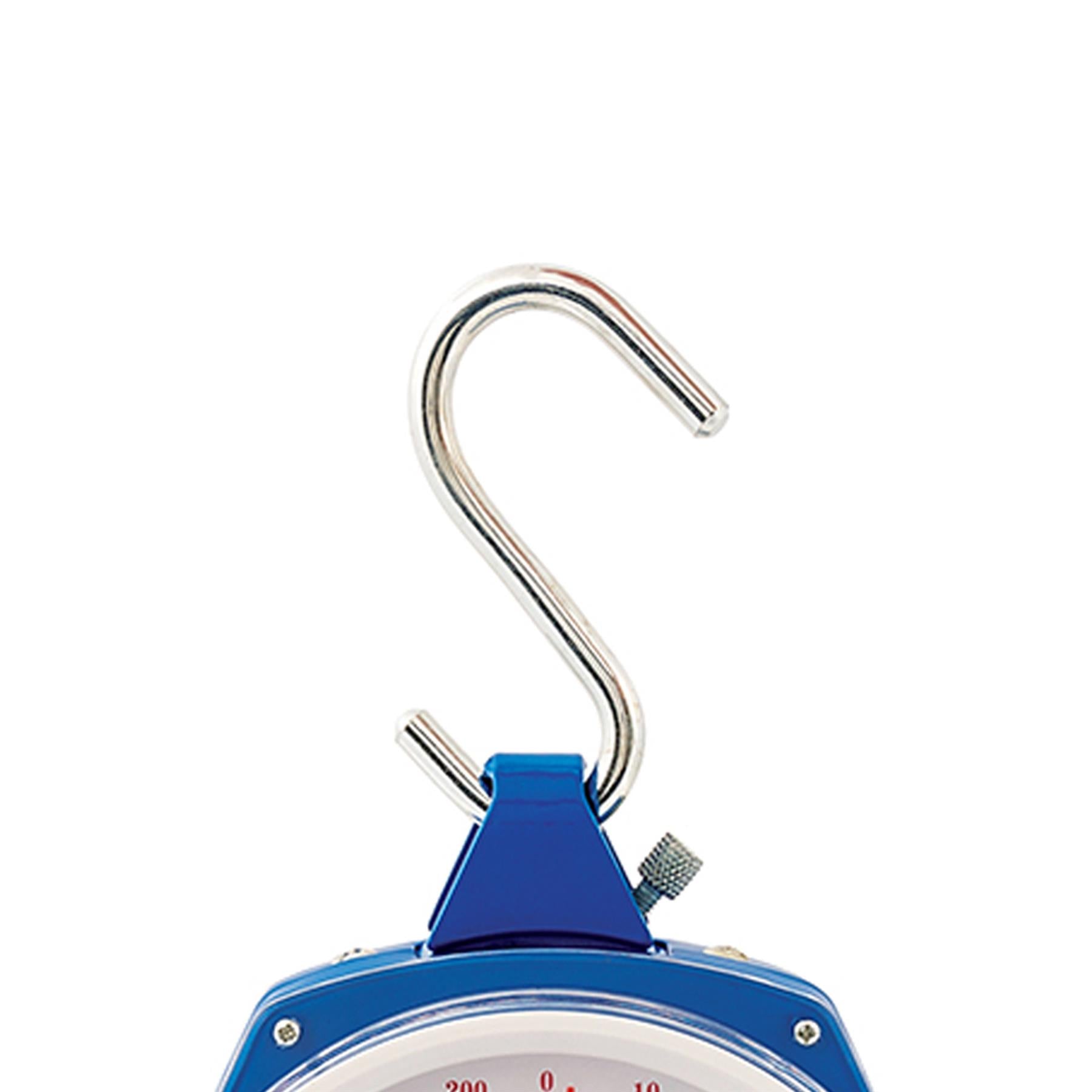 New Silverline 251087 200kg Heavy Duty Hanging Weighing Scales with Hook Fishing