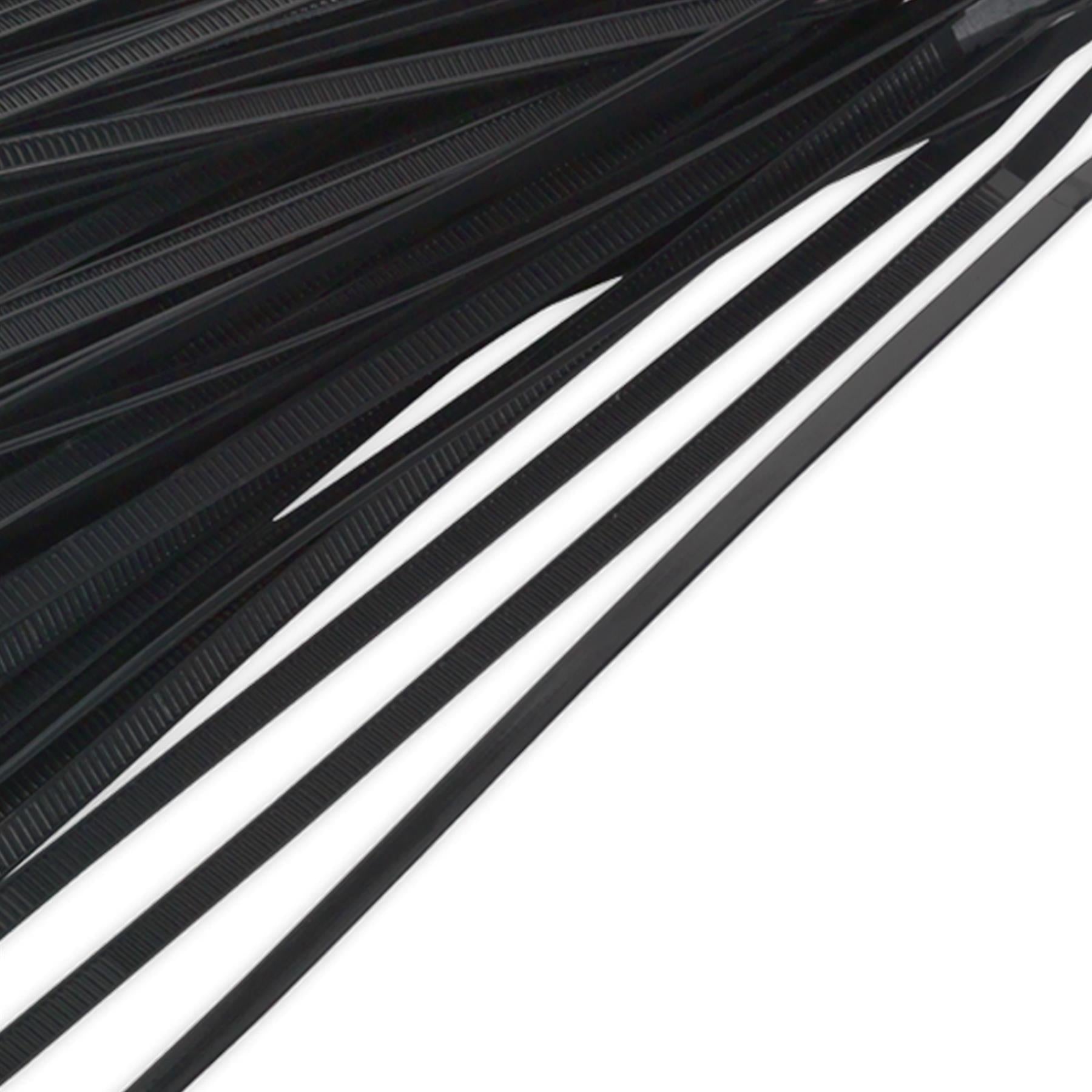 Sealey Cable Tie 200 x 4.8mm Black Pack of 100