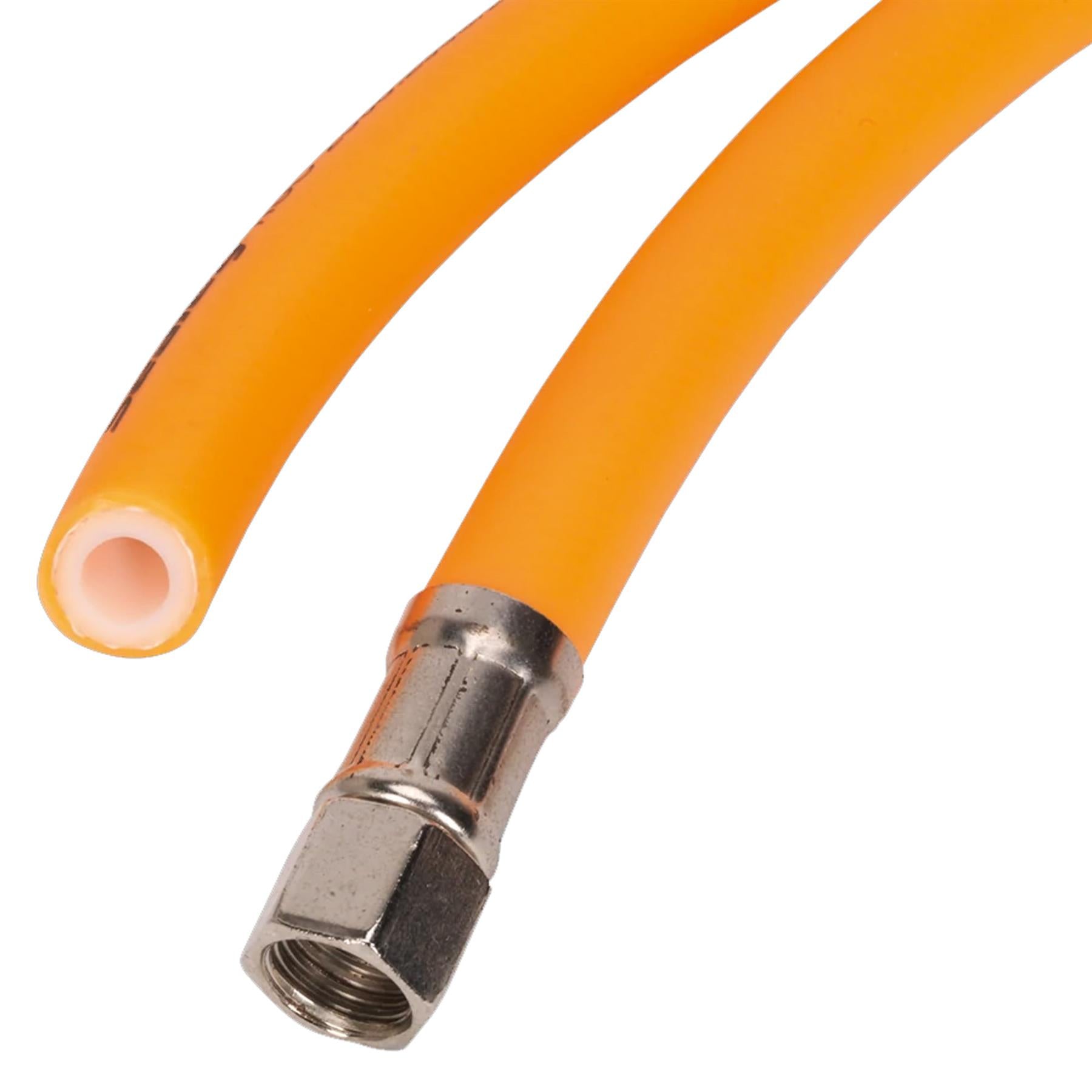Sealey Air Hose 20m x 8mm Hybrid High-Visibility 1/4"BSP Unions