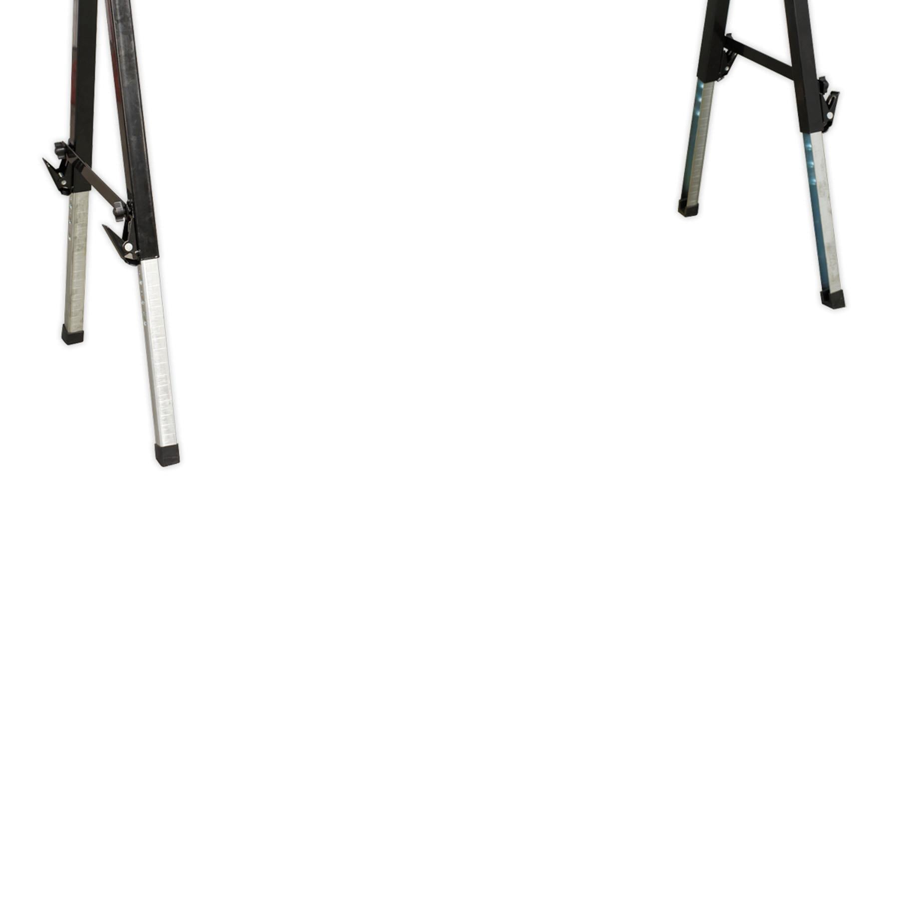Sealey Fold Down Trestle Adjustable Legs 150kg Capacity