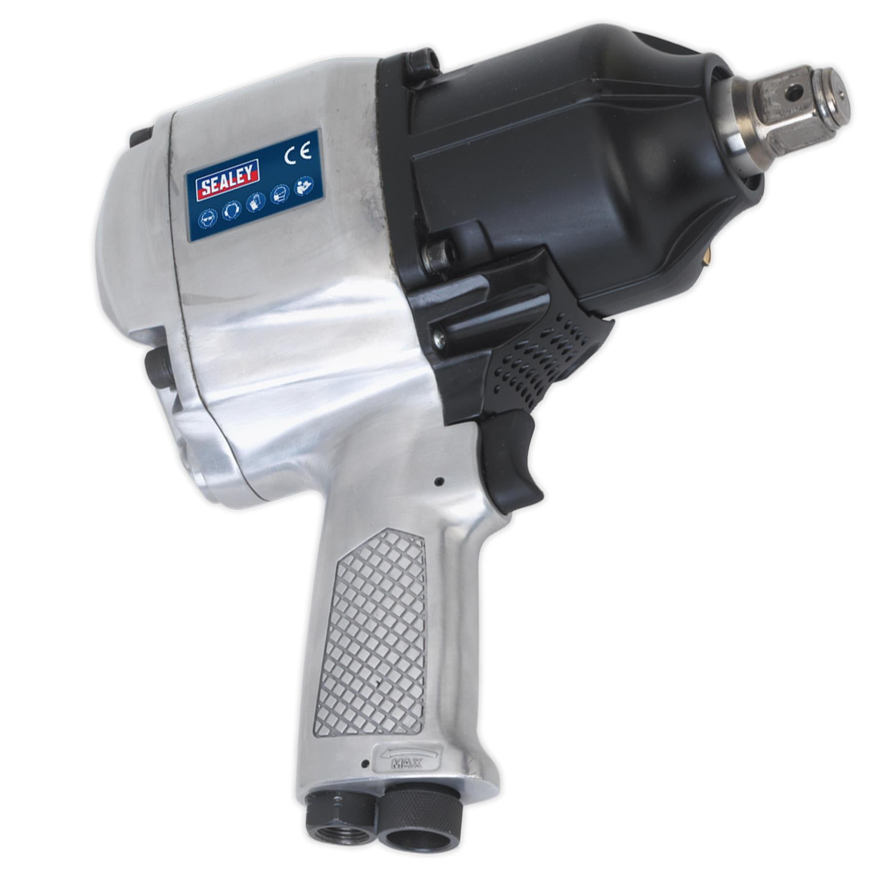 Sealey Air Impact Wrench 1"Sq Drive Pistol Type