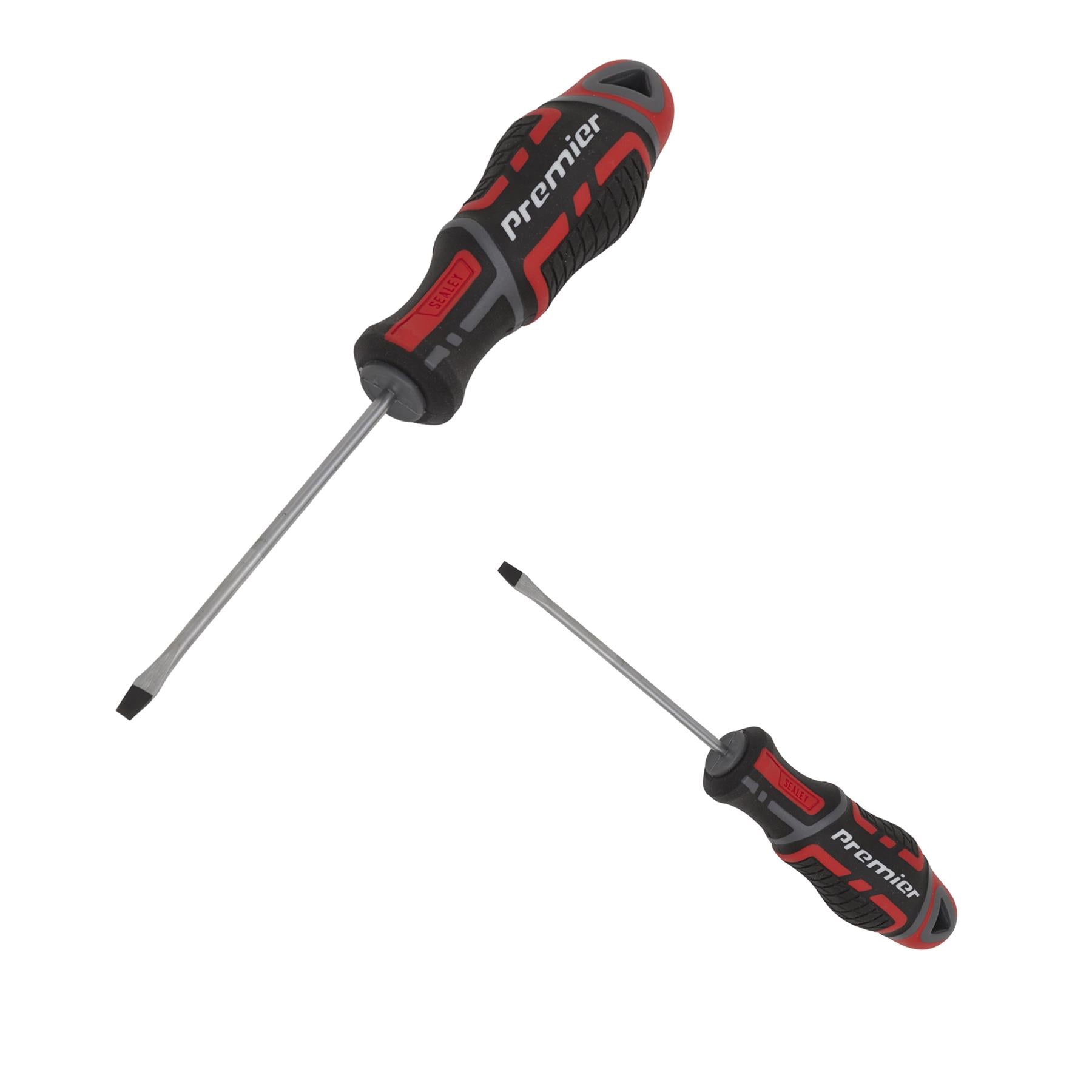 Sealey Screwdriver Slotted 3 x 75mm GripMAX