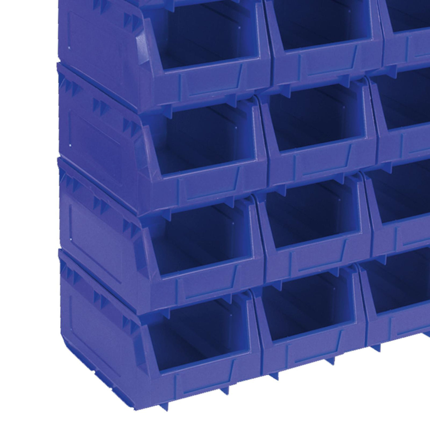 Sealey Plastic Storage Bin 150 x 240 x 130mm - Blue Pack of 24