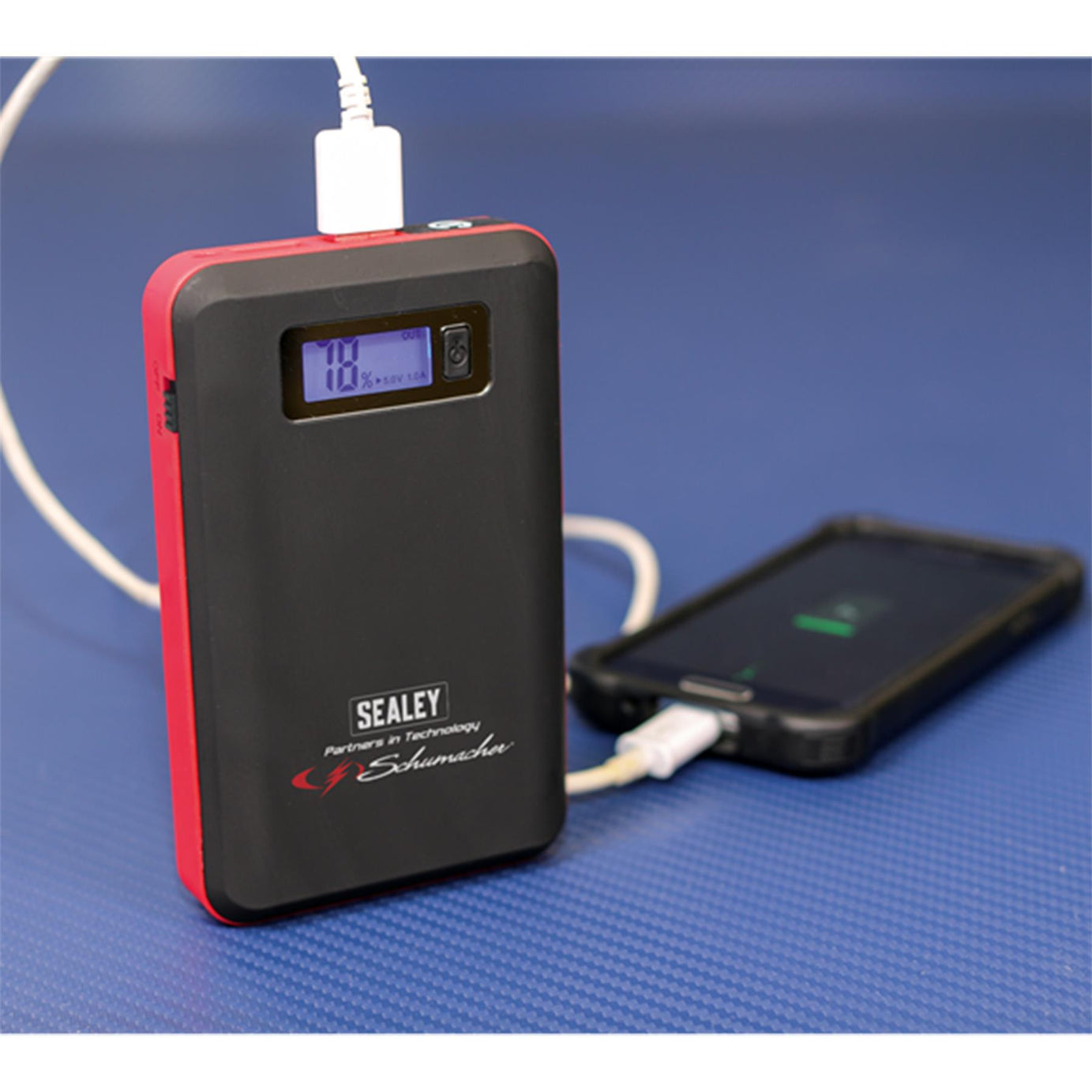 Sealey Schumacher Jump Starter Power Pack Lithium-ion 600A