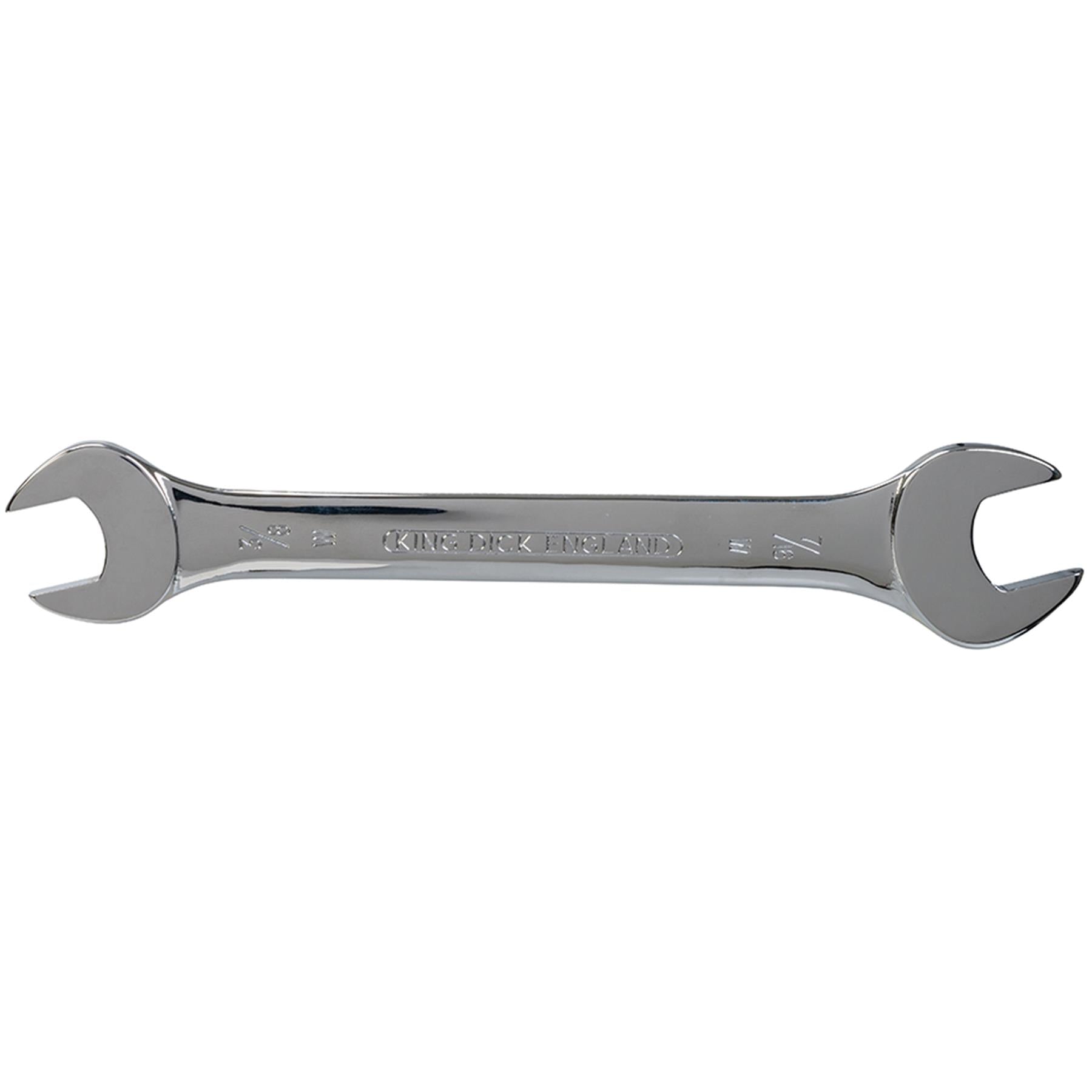 King Dick 3/8" x 7/16"W Open End Spanner Whitworth Wrench
