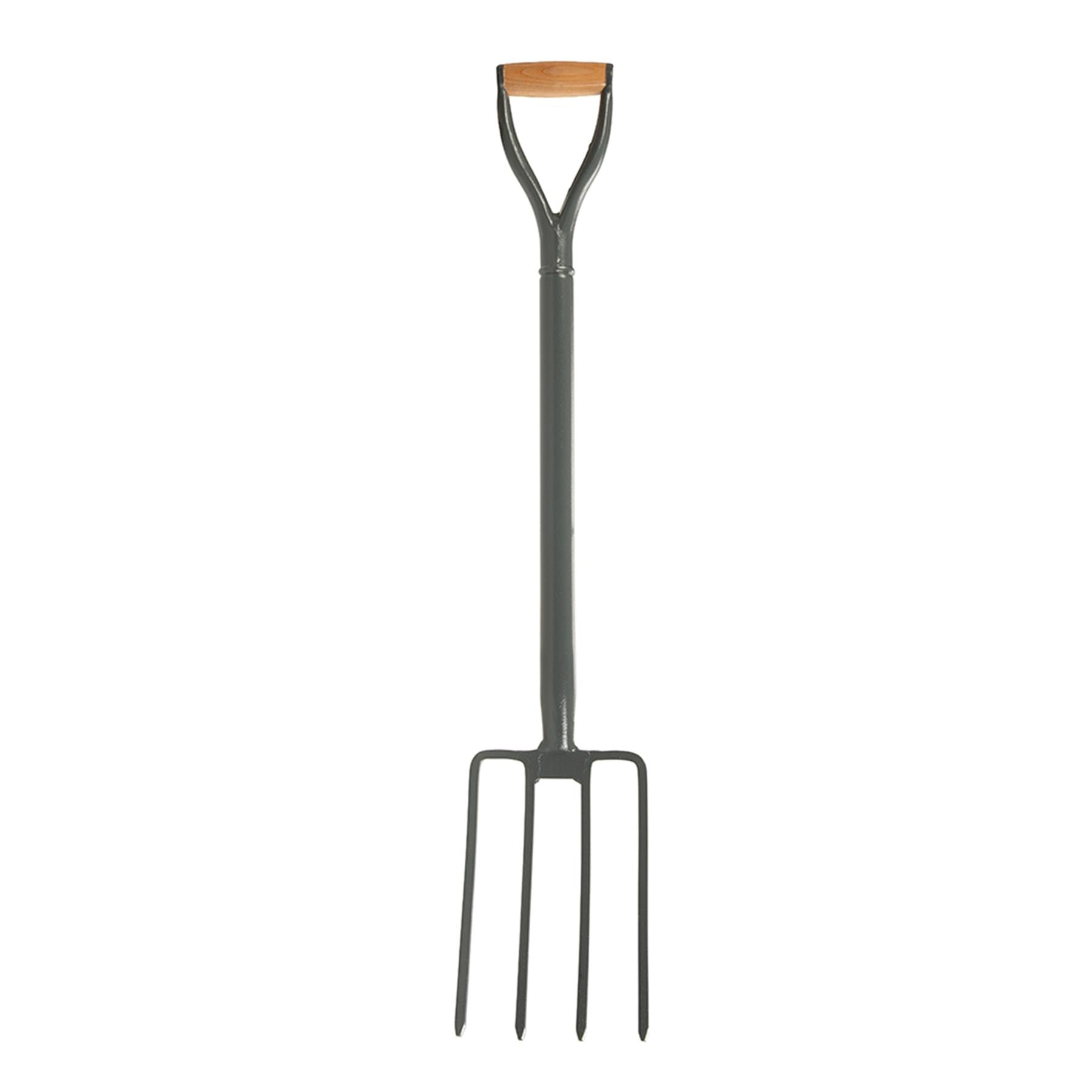 Digging Fork 990mm Gardening Head L X W: 280 X 190mm Hammered Paint Finish