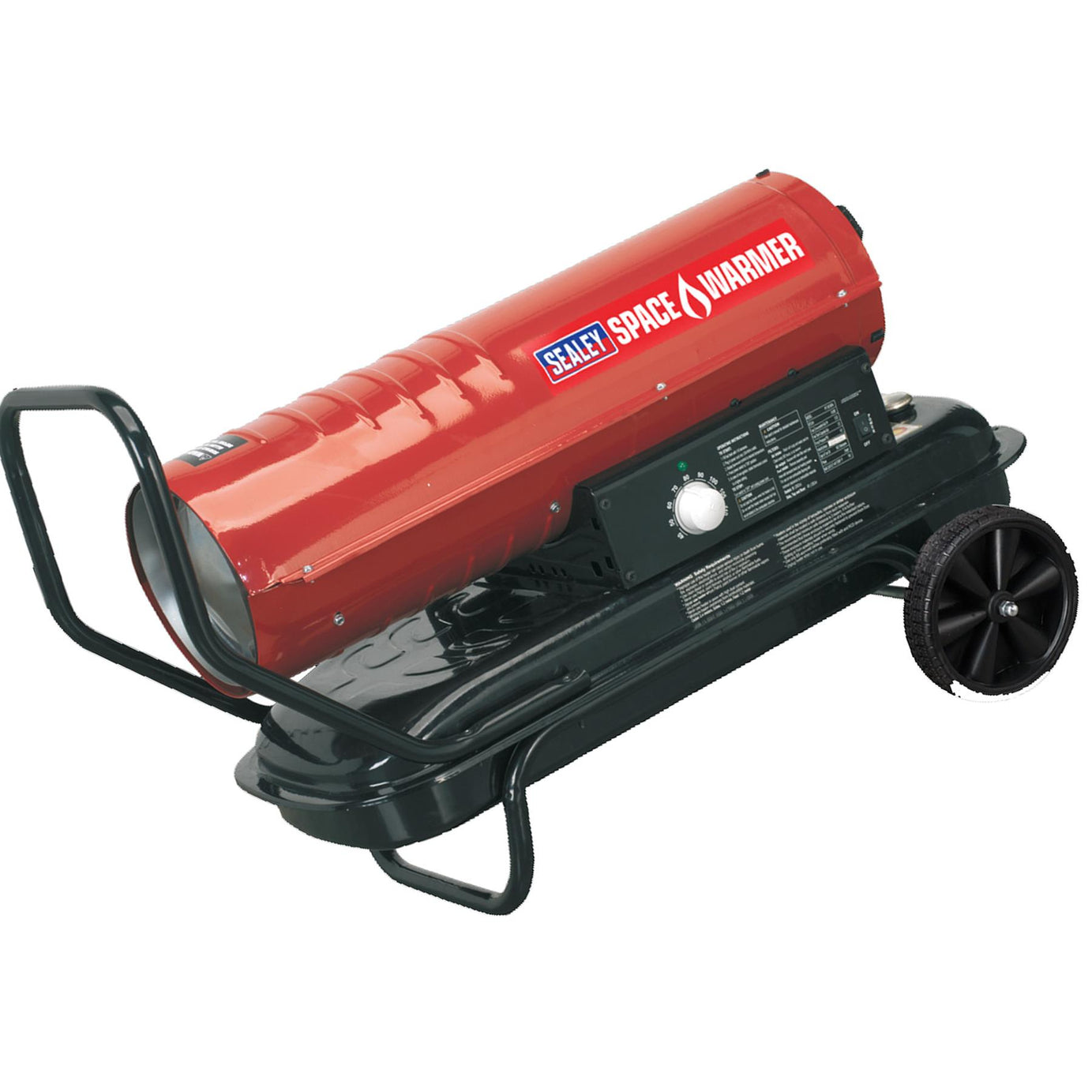 Sealey Space Warmer Kerosene/Diesel 70,000Btu/hr with Wheels