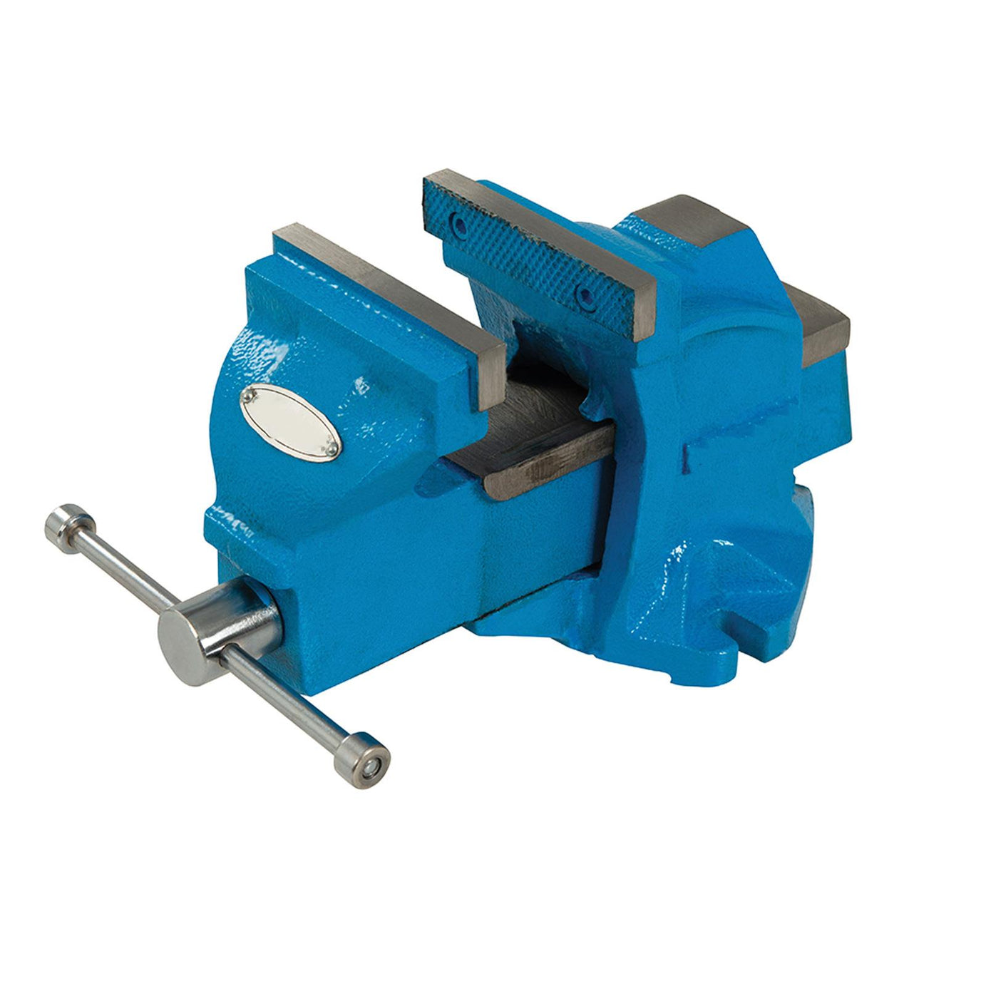 4" 100mm Jaw Engineers Workshop Vice Hardened Steel Powder Coated 8kg Tommy Bar Handle