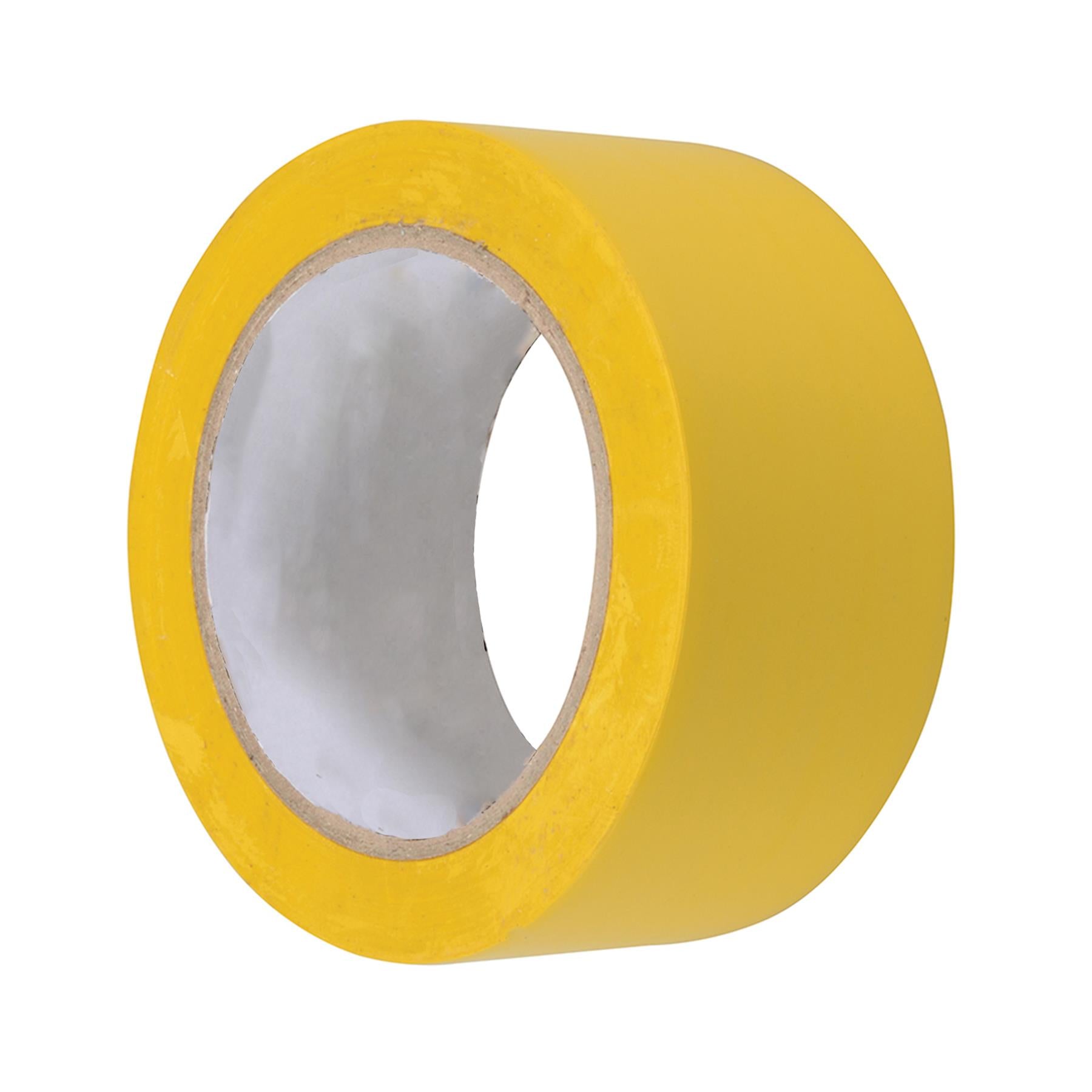 2 x High Quality PVC Electrical Insulation Tape (2 Inch 50mm) Yellow Wide Flame Retardent
