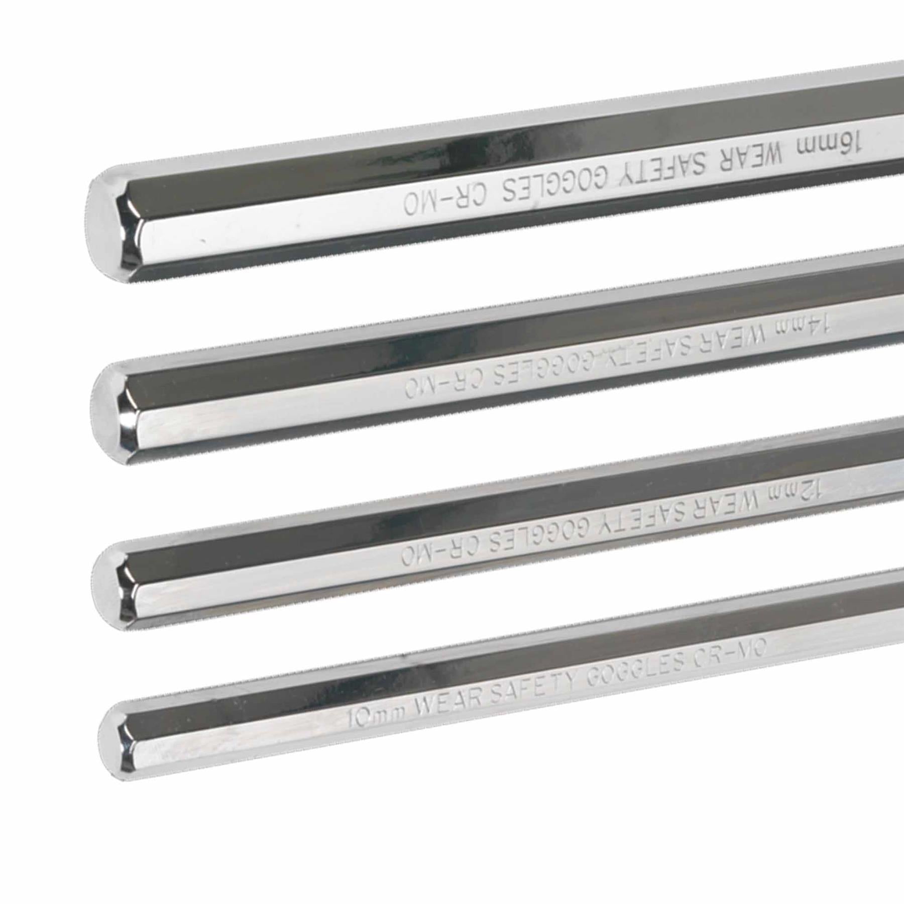 Sealey Parallel Pin Punch Set 4pc Extra-Long
