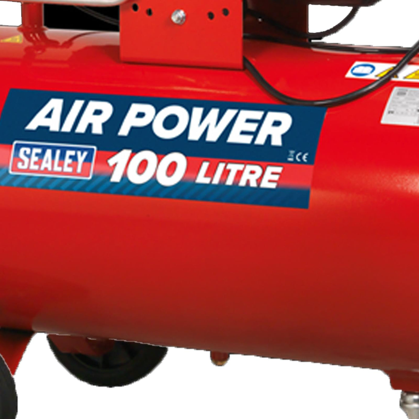 Sealey SAC10030 Air Compressor 100L V-Twin Direct Drive 3hp