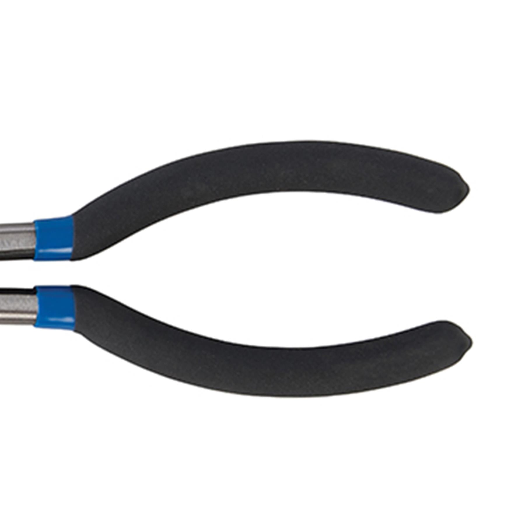 Long Reach Electronics Pliers Straight Chrome Vanadium Induction-Hardened Edges