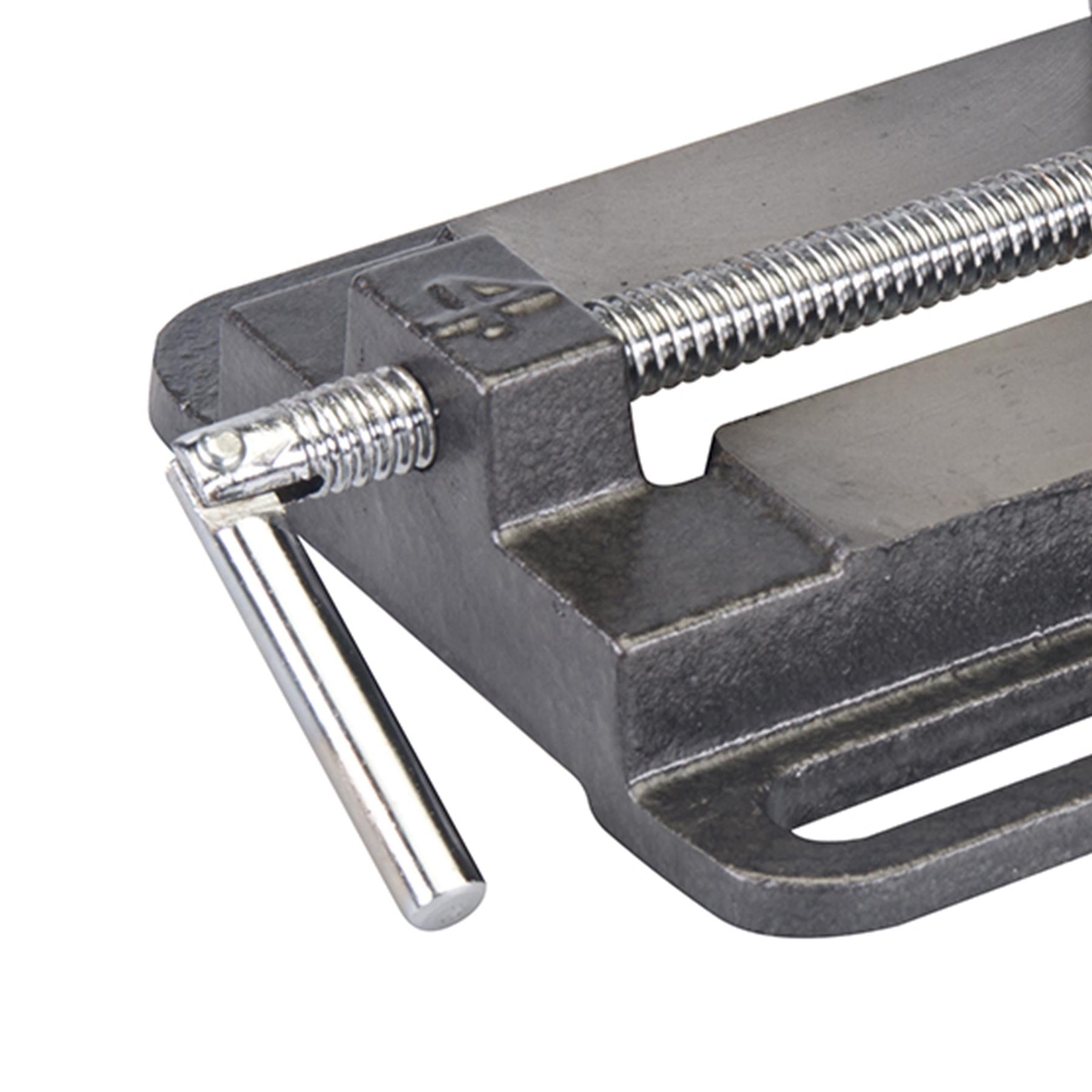 Drill Press Vice 100mm Quick Release Miling Bench Woodwork Workshop DIY