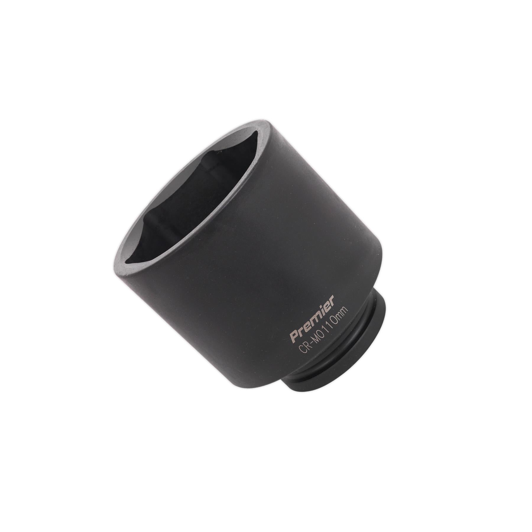Sealey Impact Socket 110mm Deep 1"Sq Drive Chrome Molybdenum Lifetime Guarantee