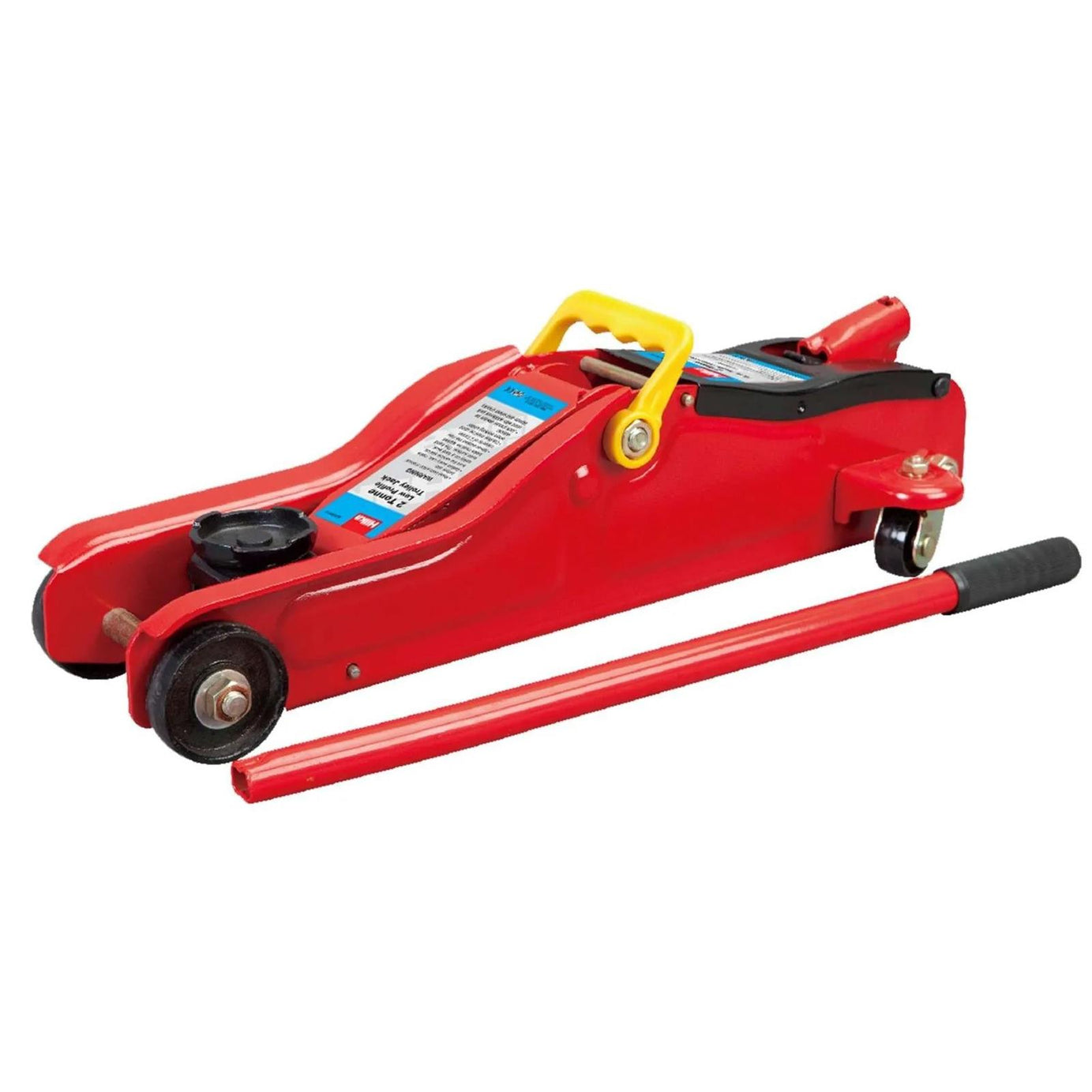 Compact 2 Tonne Low Profile Trolley Jack