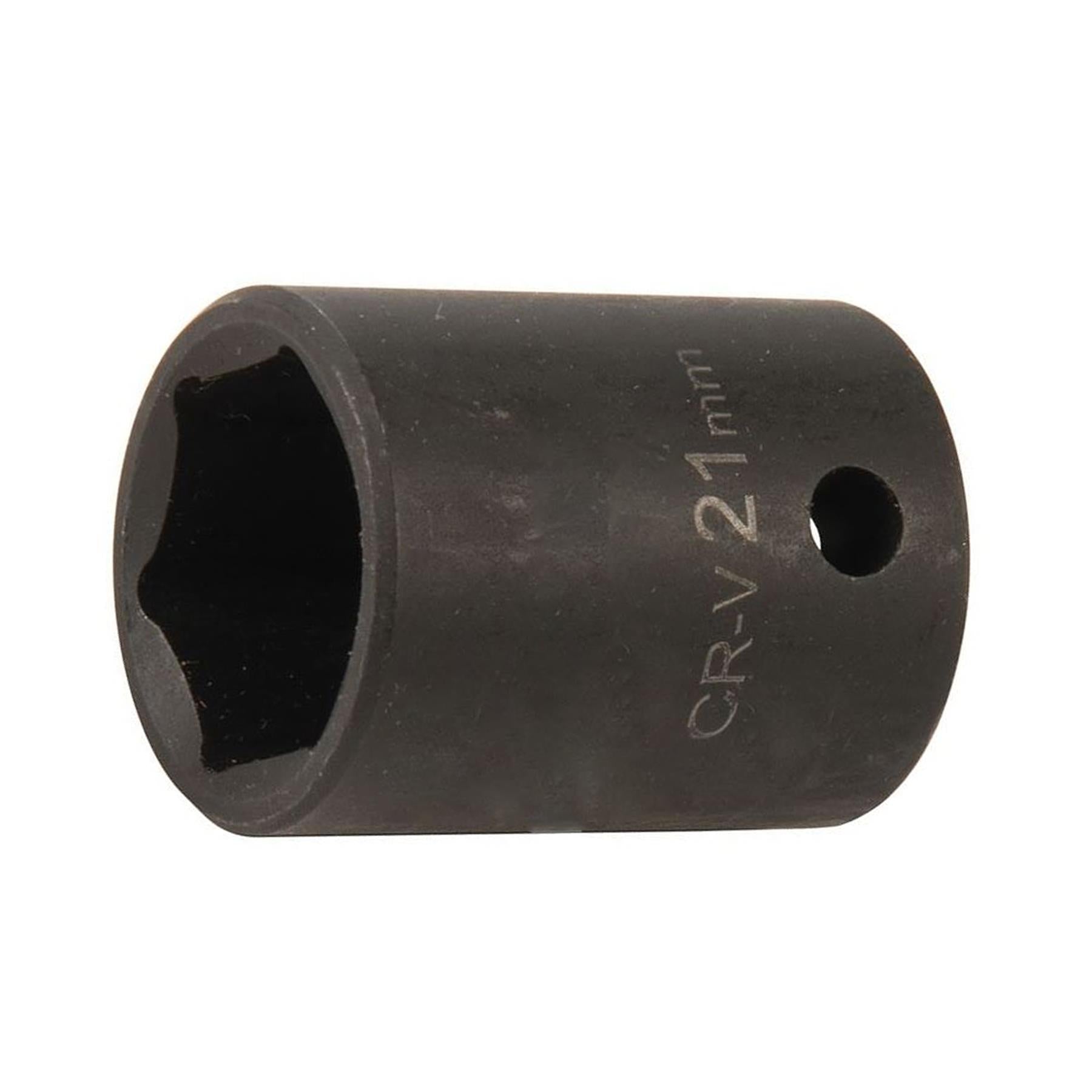 Impact Socket 1/2" Drive 6pt Metric 6 Point Hex Corrosion Resistant Sockets 21mm