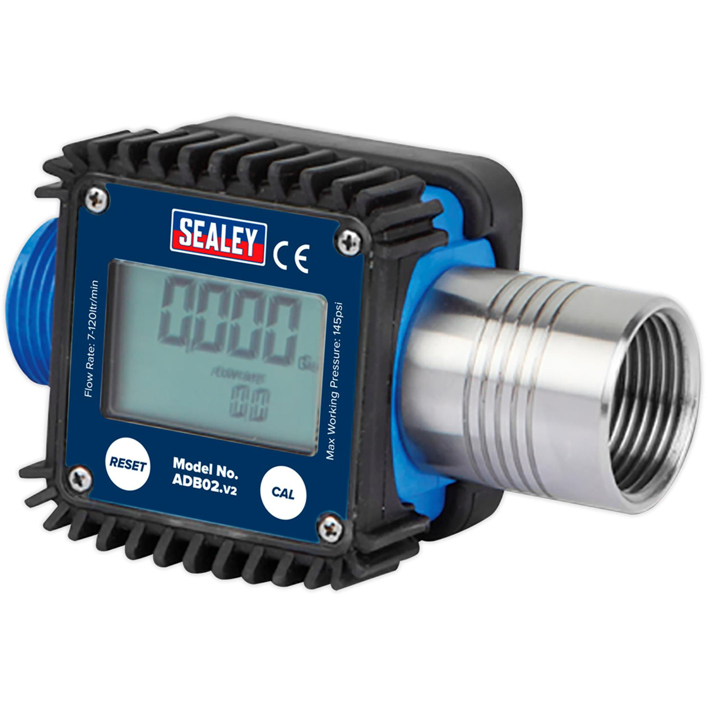 Sealey Digital Flow Meter - AdBlue® LCD Display IP55 Rated - ADB02