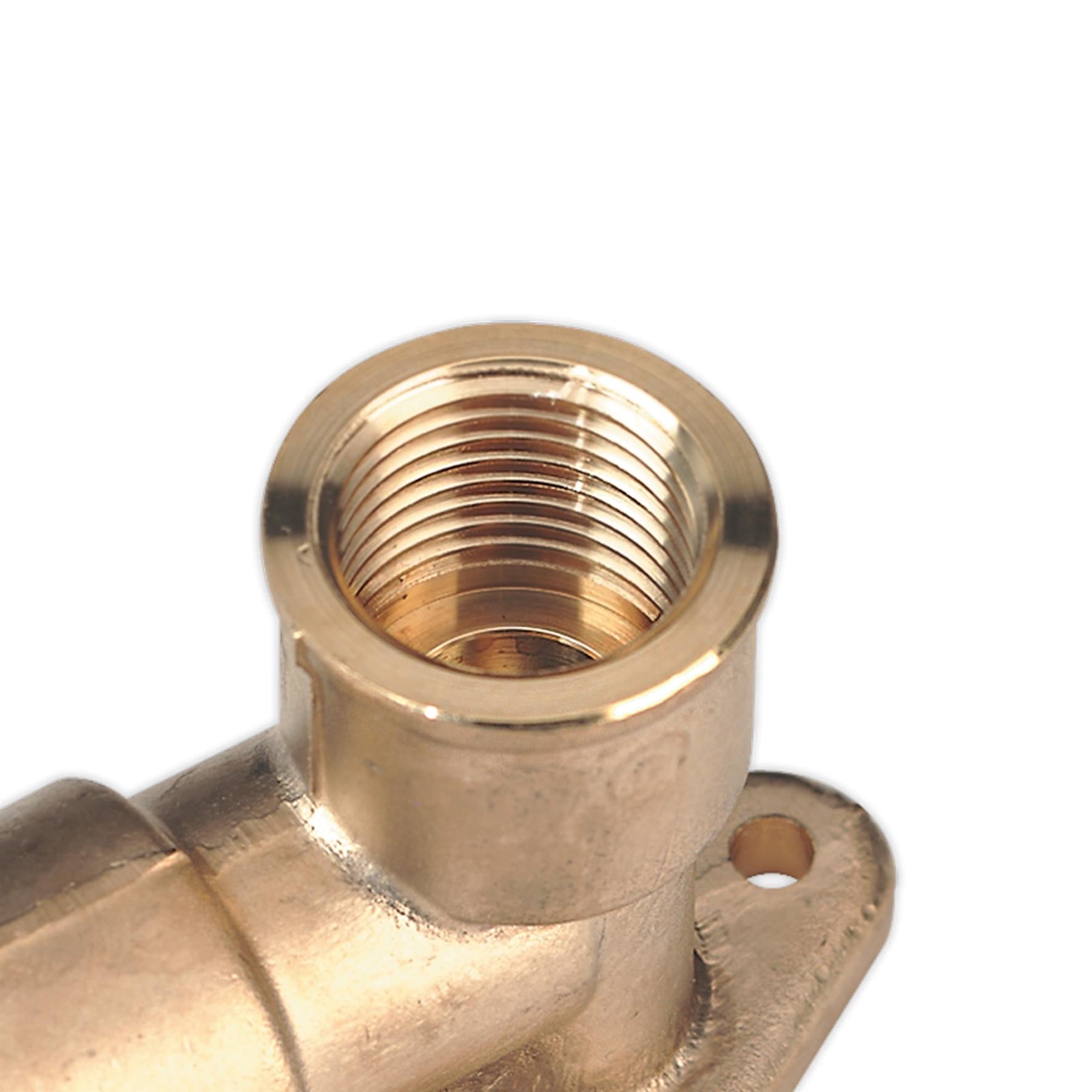 Sealey Wingback Elbow 22mm x 3/4"BSP Brass (Speedfit - PM22WB)