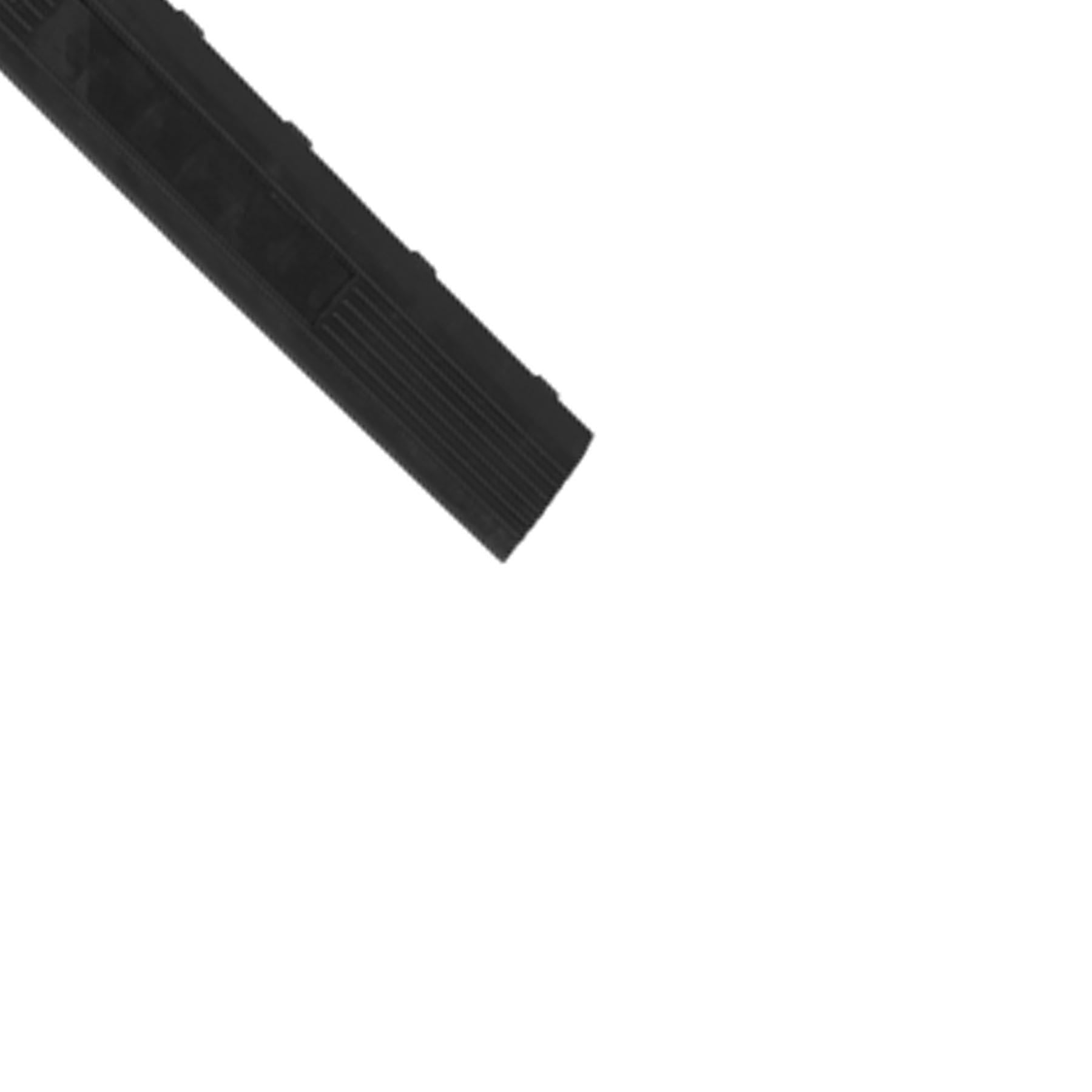 Sealey Polypropylene Floor Tile Edge 400x60mm Black Male-Pack of 6