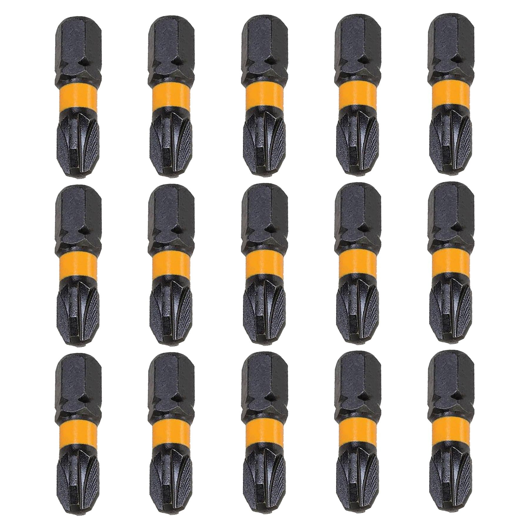 IMPACT SCREWDRIVER BITS PZ3 HEAD 25MM SCREW DRIVER BIT X 15