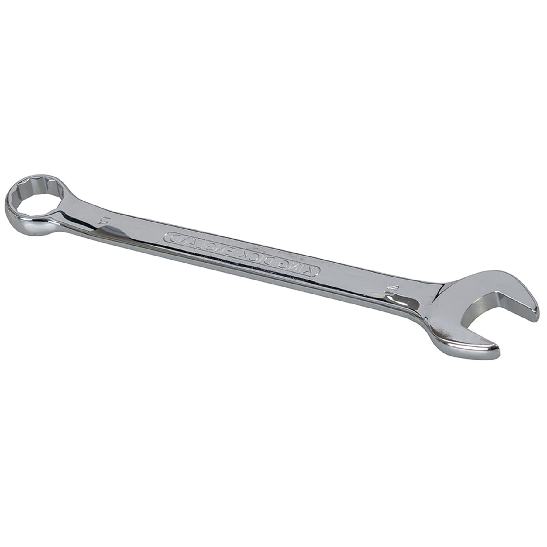King Dick metric 17 MM polished chrome combination spanner wrenches spanners